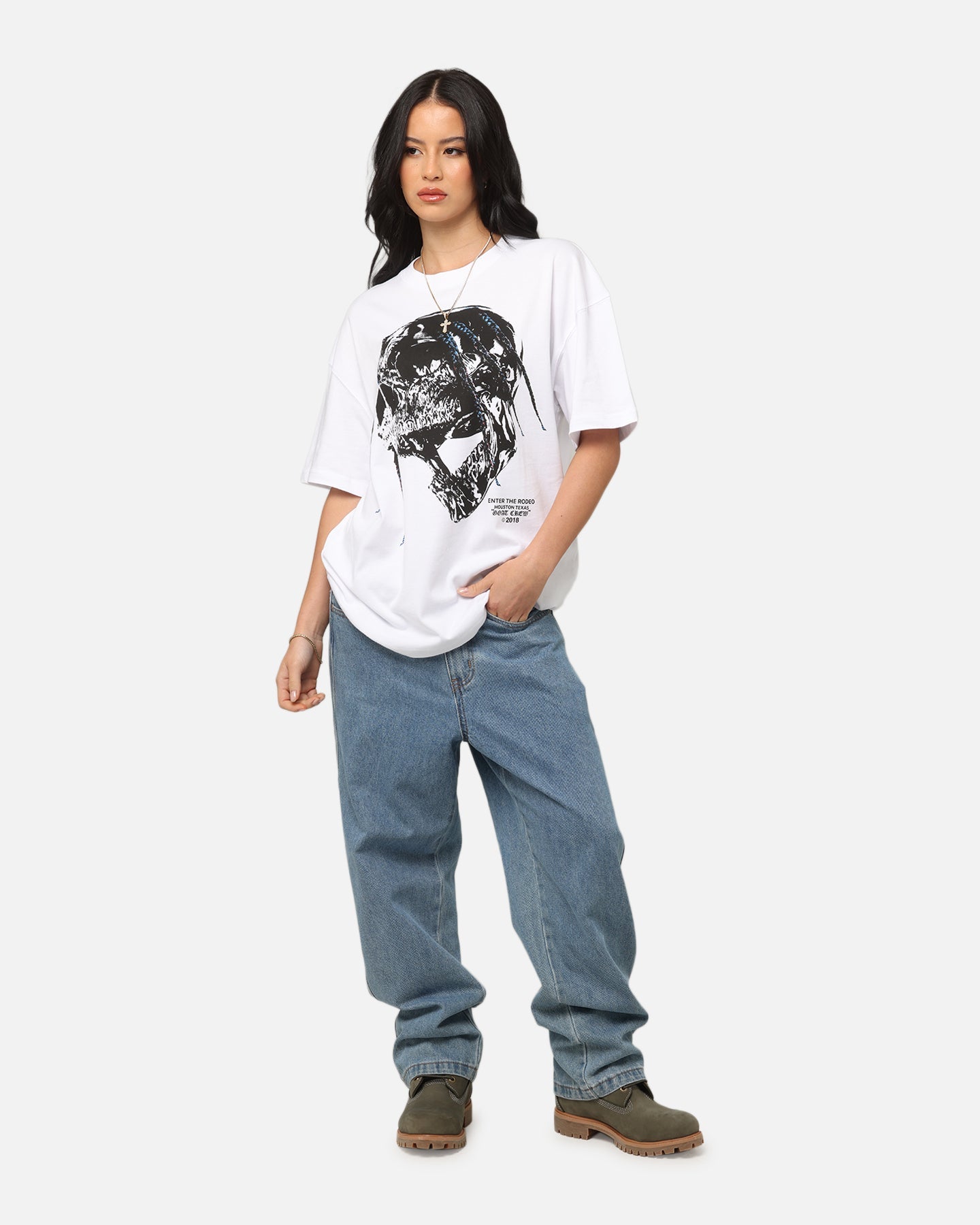 Goat Crew Utopia V2 T-Shirt White Style001