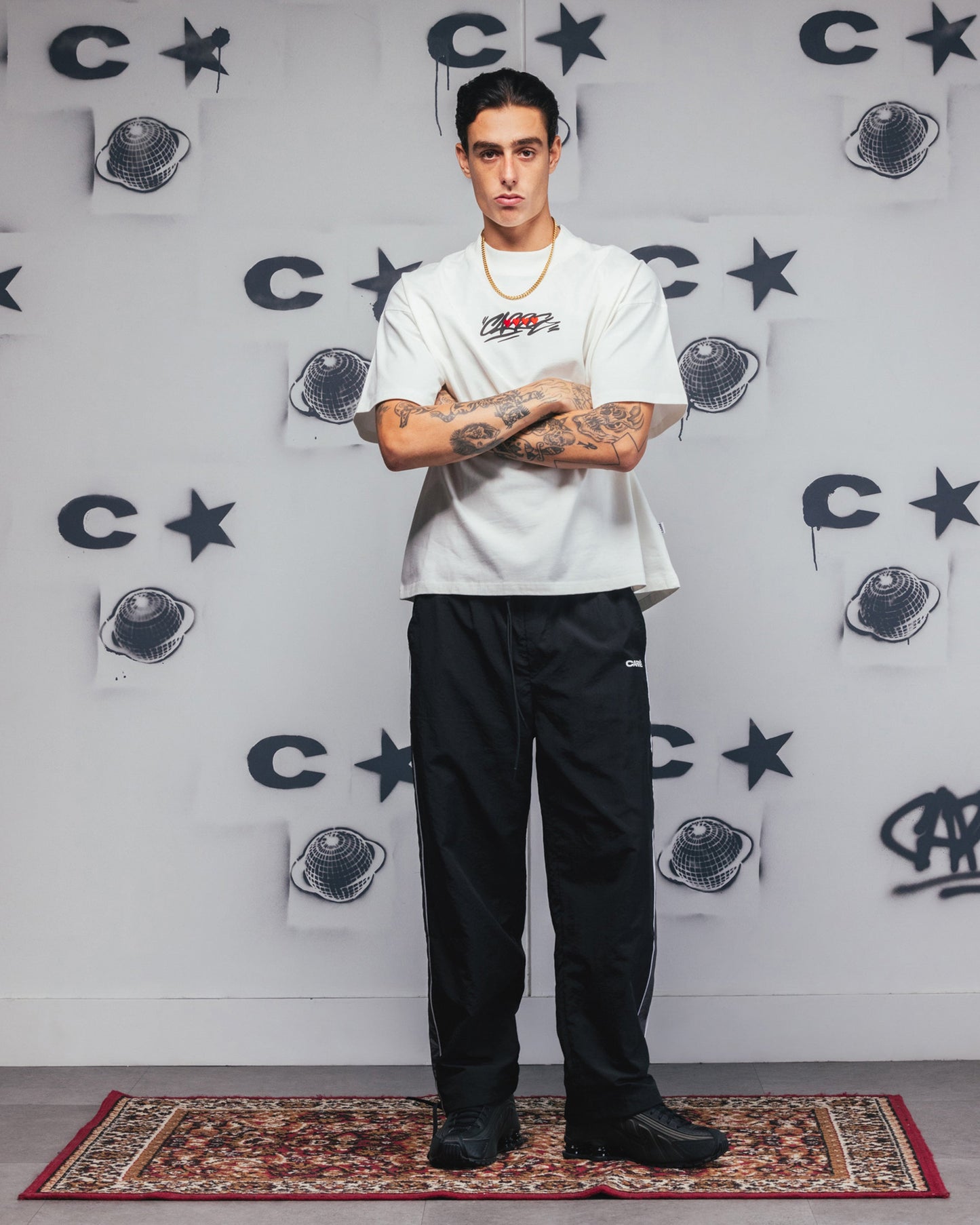 Carre Romance T-Shirt Off White