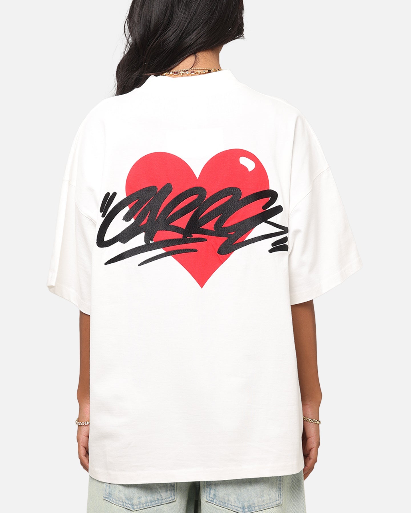 Carre Romance T-Shirt Off White Style001