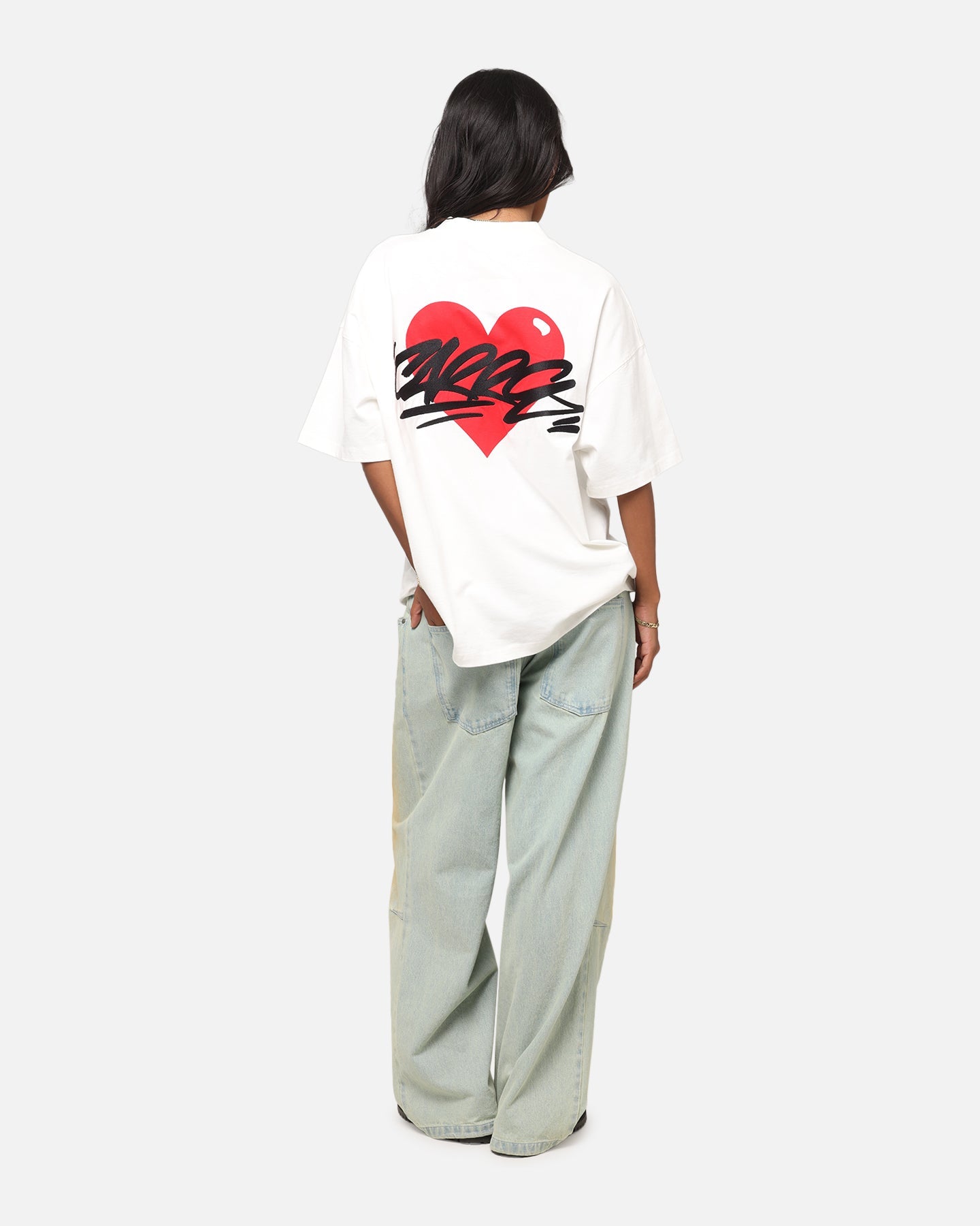 Carre Romance T-Shirt Off White Style001