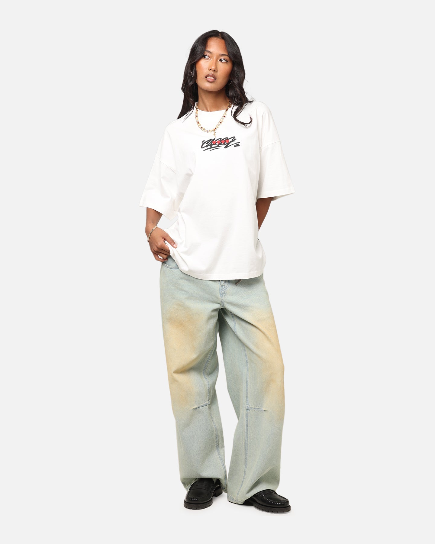 Carre Romance T-Shirt Off White Style001