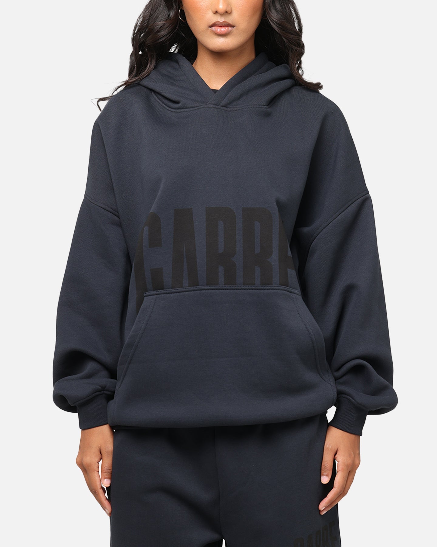 Carre Premium Essentials Hoodie Steel/Black Style001