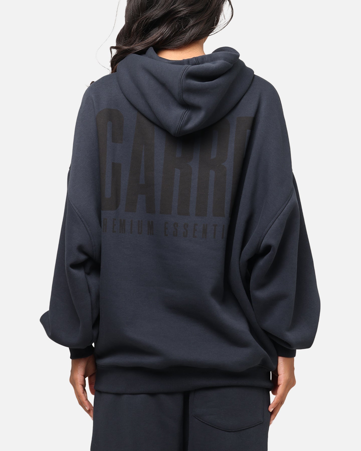 Carre Premium Essentials Hoodie Steel/Black Style001