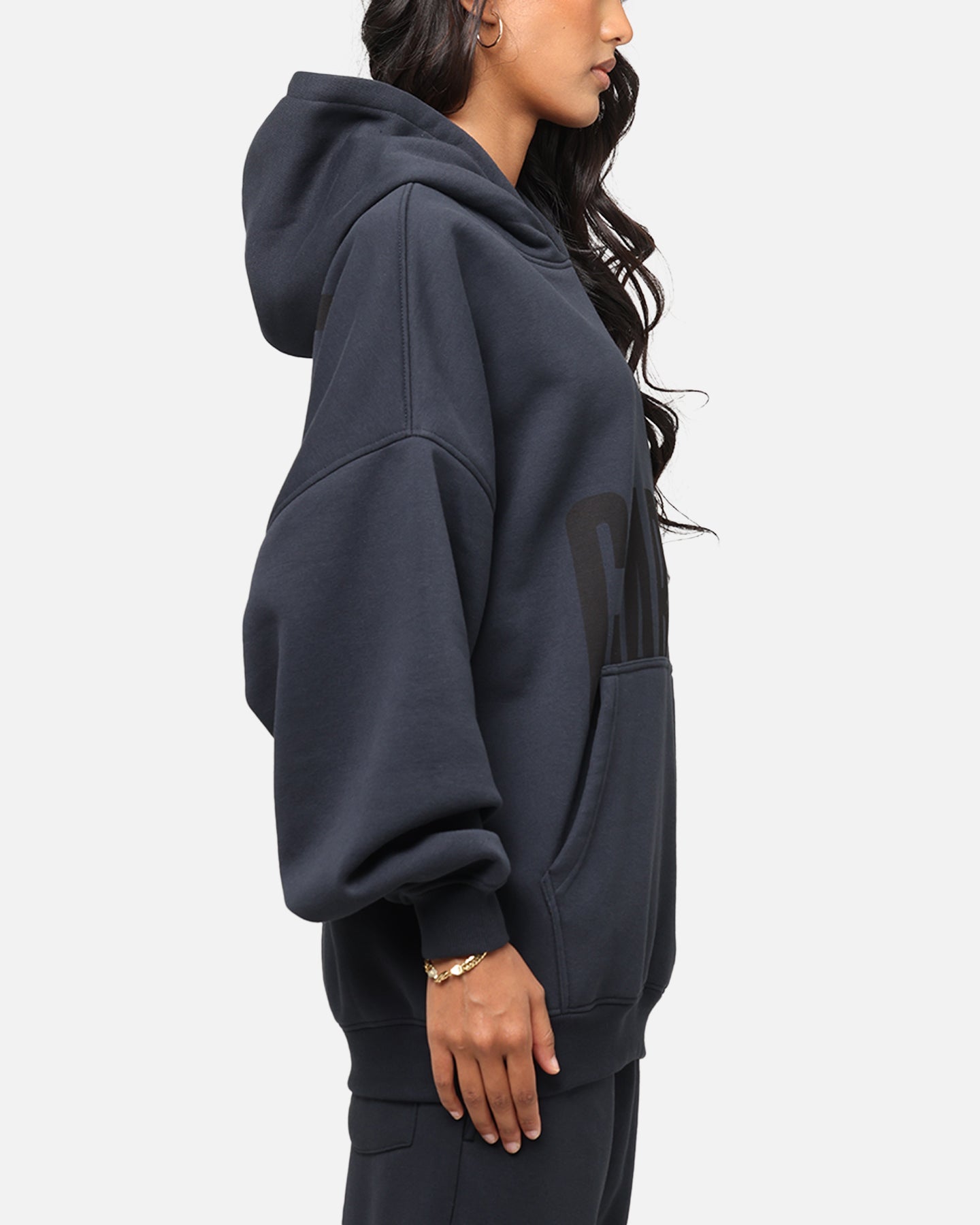 Carre Premium Essentials Hoodie Steel/Black Style001