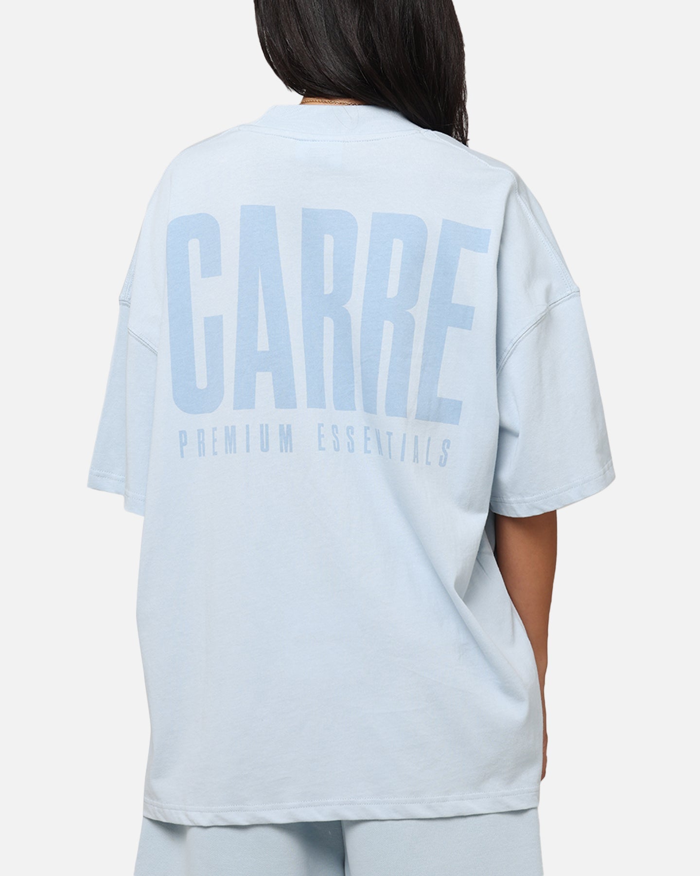 Carre Premium Essentials T-Shirt Baby Blue Style001