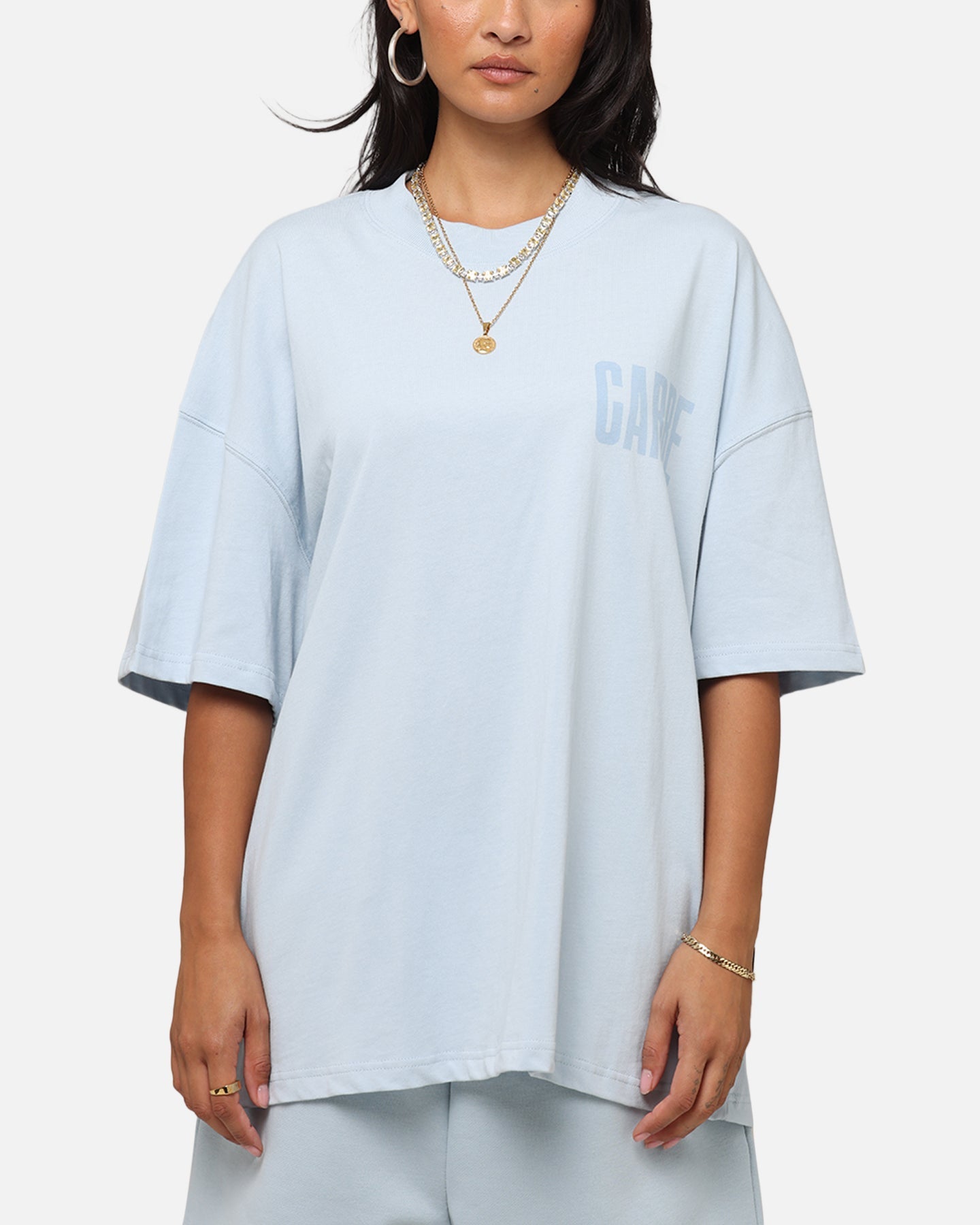 Carre Premium Essentials T-Shirt Baby Blue Style001