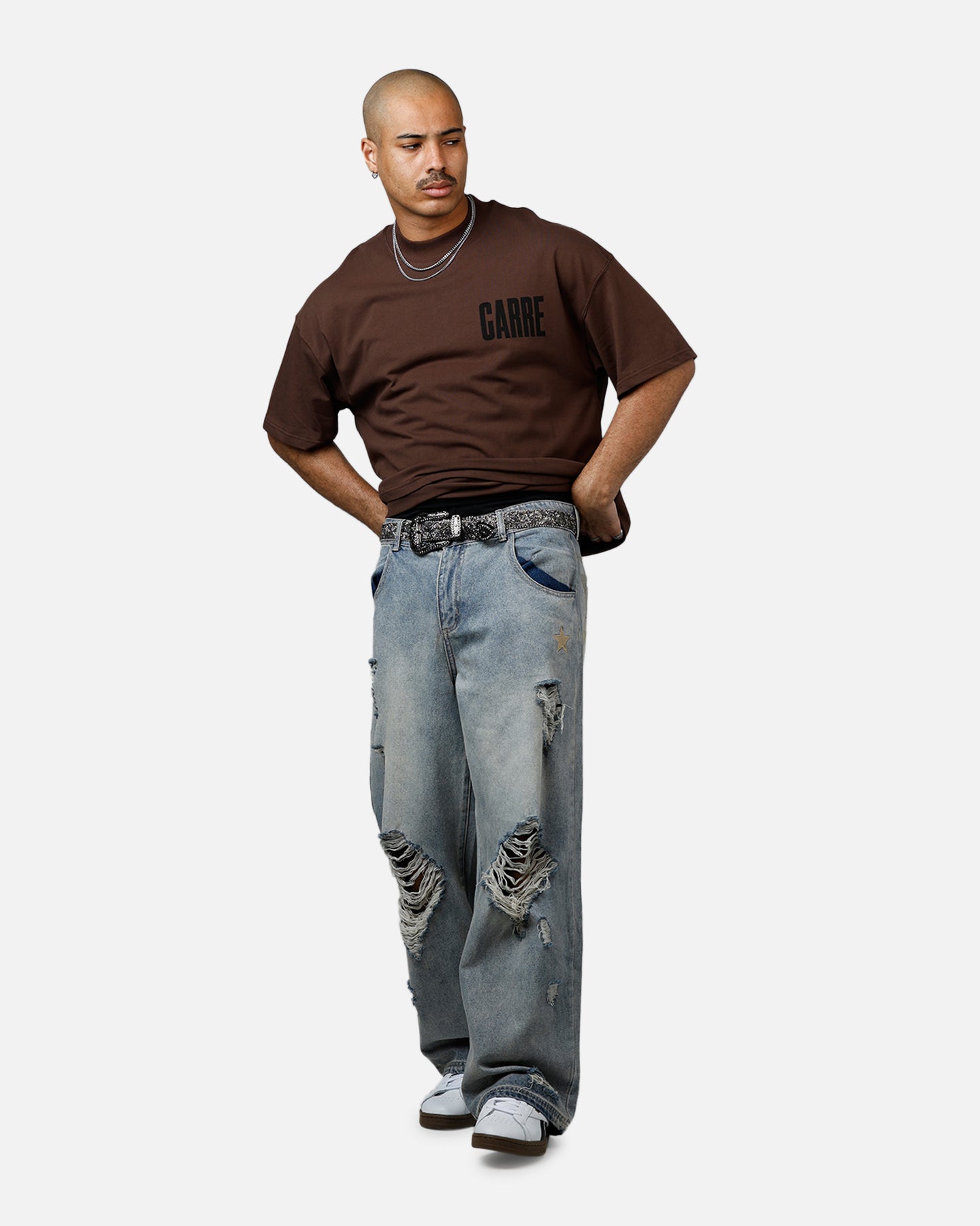 Carre Premium Essentials T-Shirt Chocolate