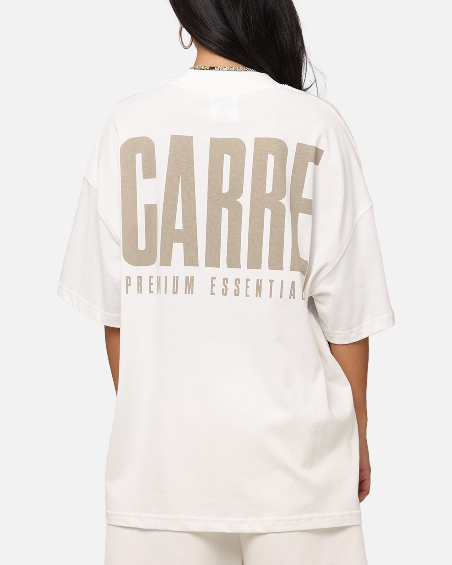 Carre Premium Essentials T-Shirt Off White Style001