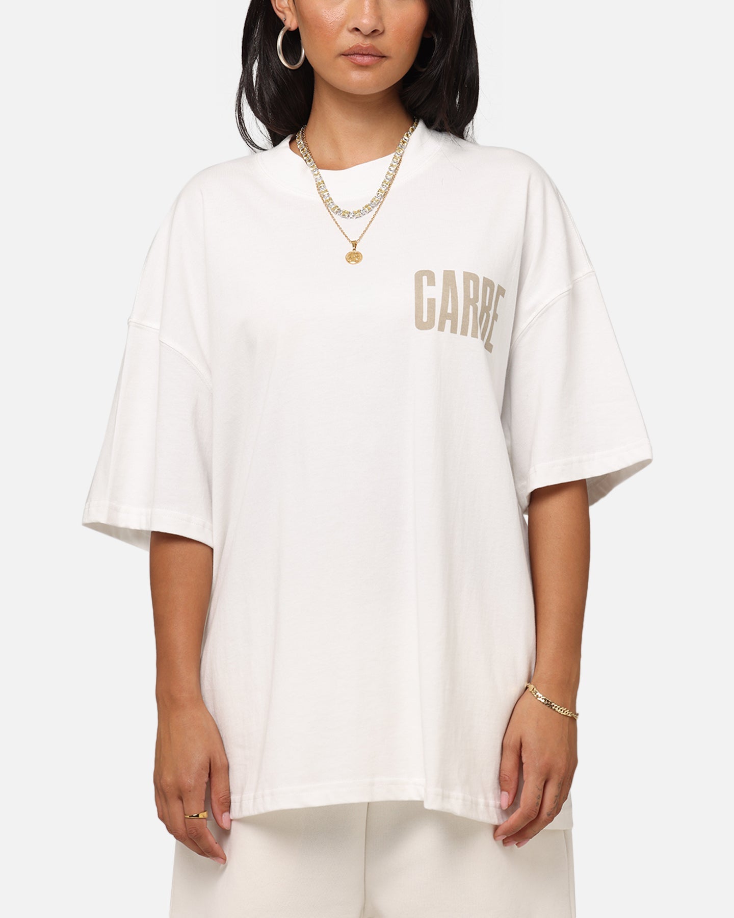 Carre Premium Essentials T-Shirt Off White Style001