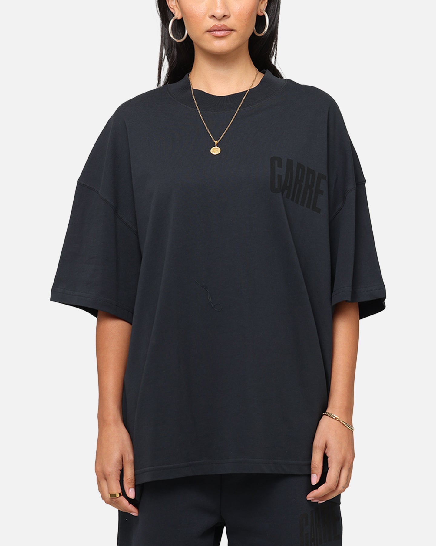 Carre Premium Essentials T-Shirt Steel/Black Style001