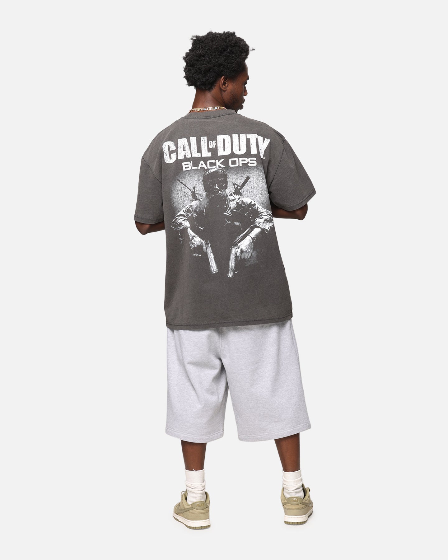 Goat Crew X Call Of Duty Black Ops Heavy T-Shirt Black Wash
