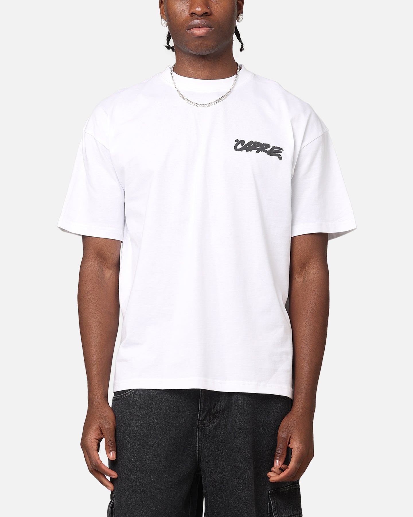 Carre Smashed Drop T-Shirt White