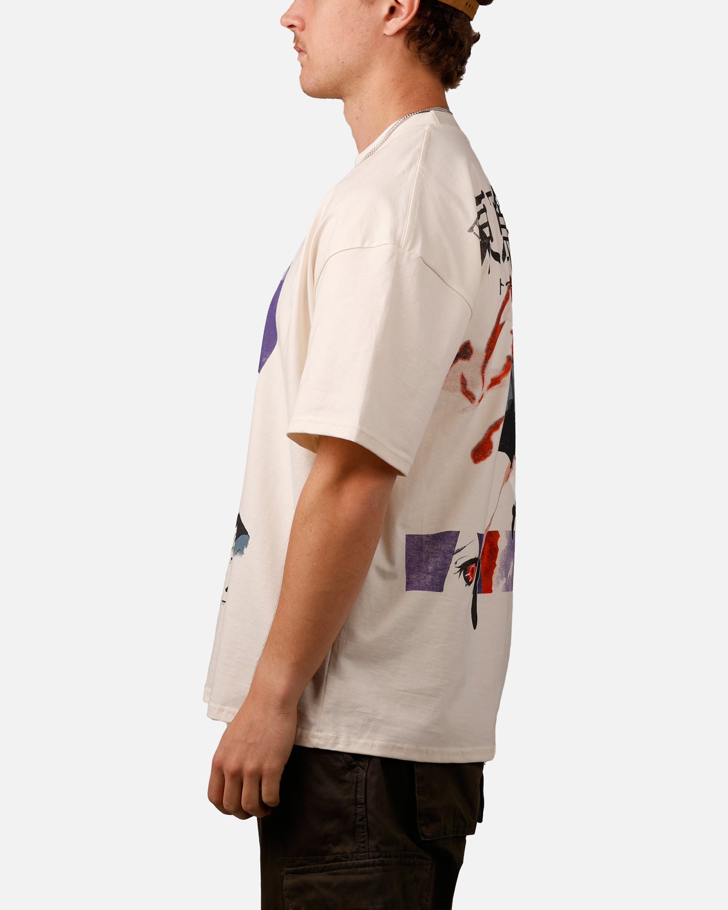 Goat Crew X Tokyo Ghoul Touka Heavy T-Shirt Off White