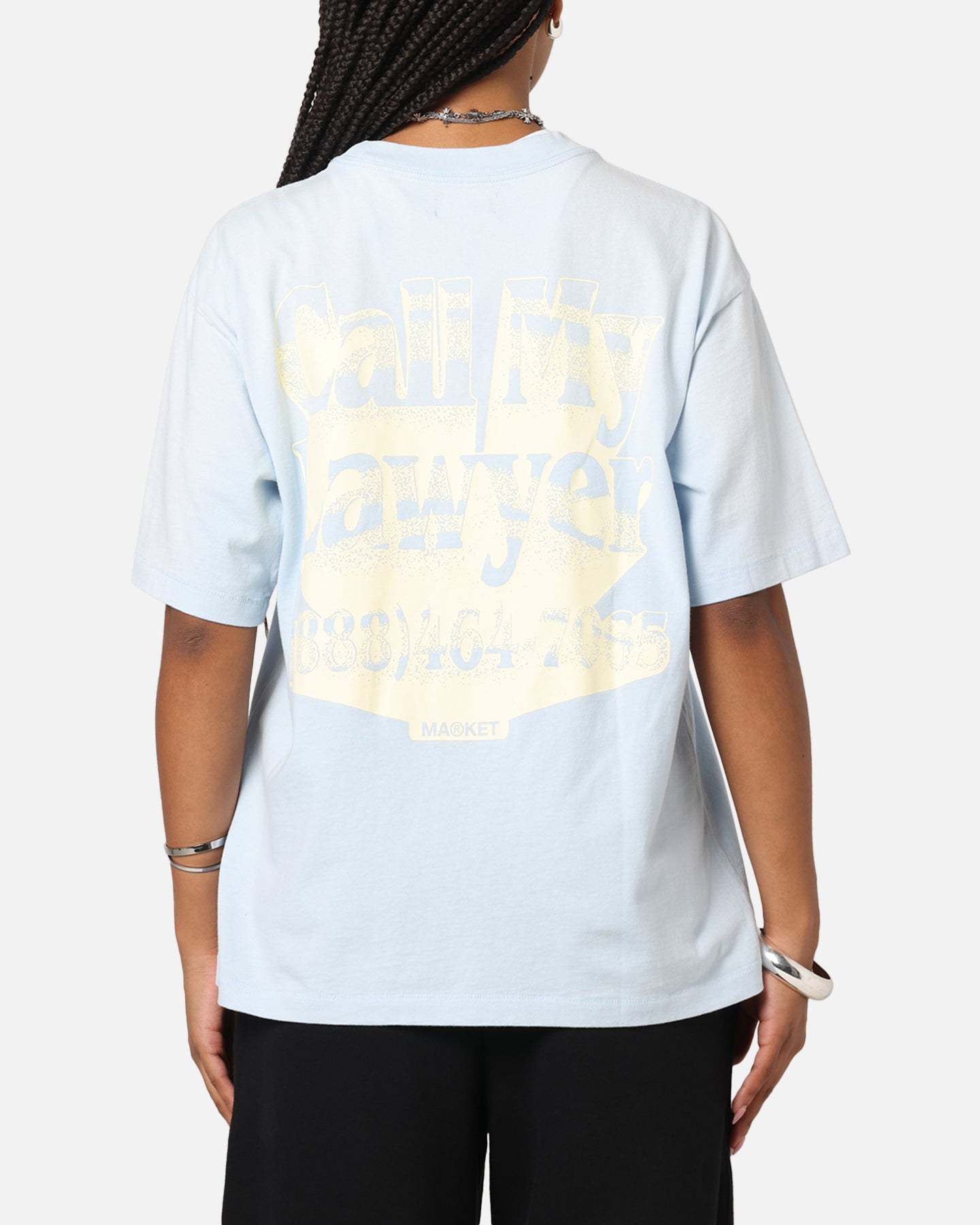 Market Call My Lawyer 3D T-Shirt Light Blue Style001