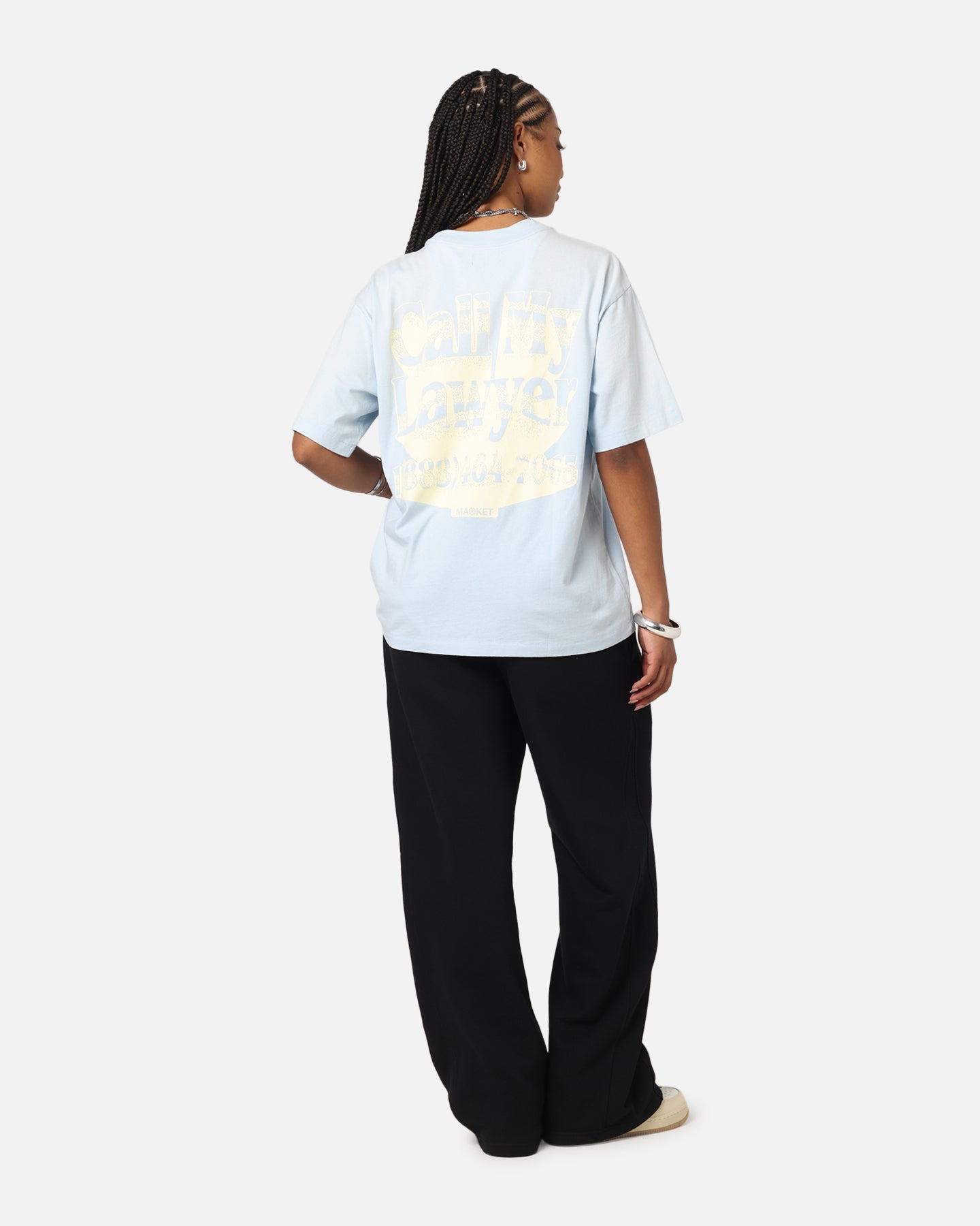 Market Call My Lawyer 3D T-Shirt Light Blue Style001