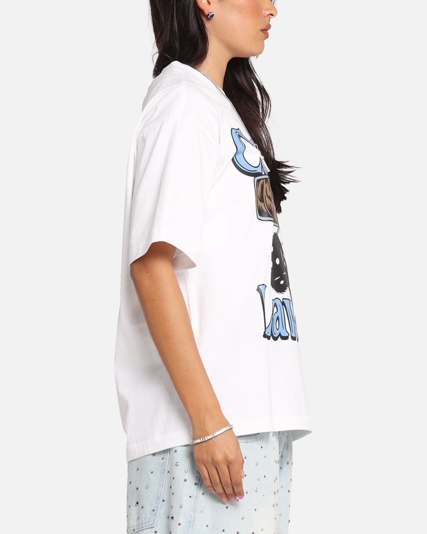 Market Lawyer Chase T-Shirt White Style001