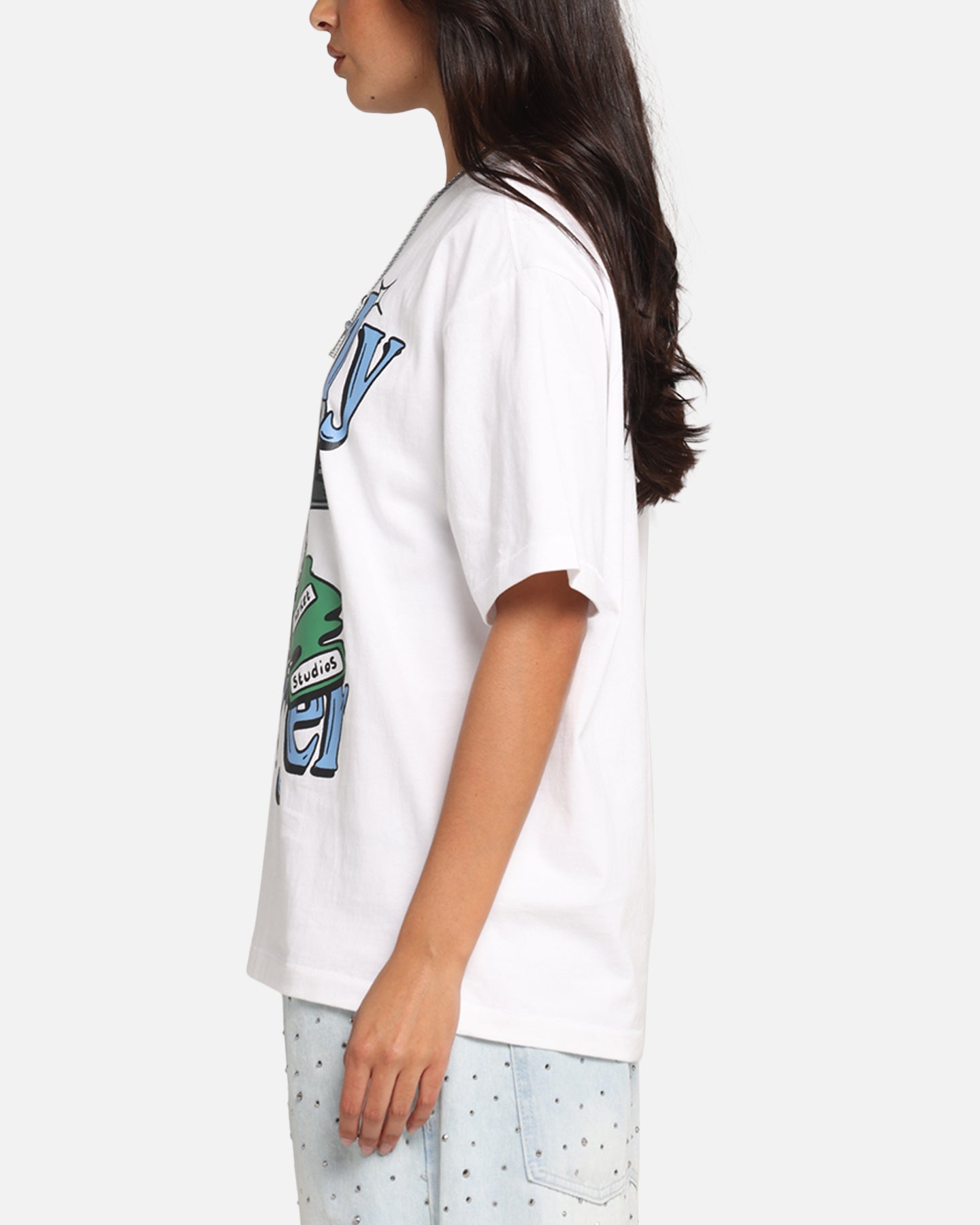 Market Lawyer Chase T-Shirt White Style001