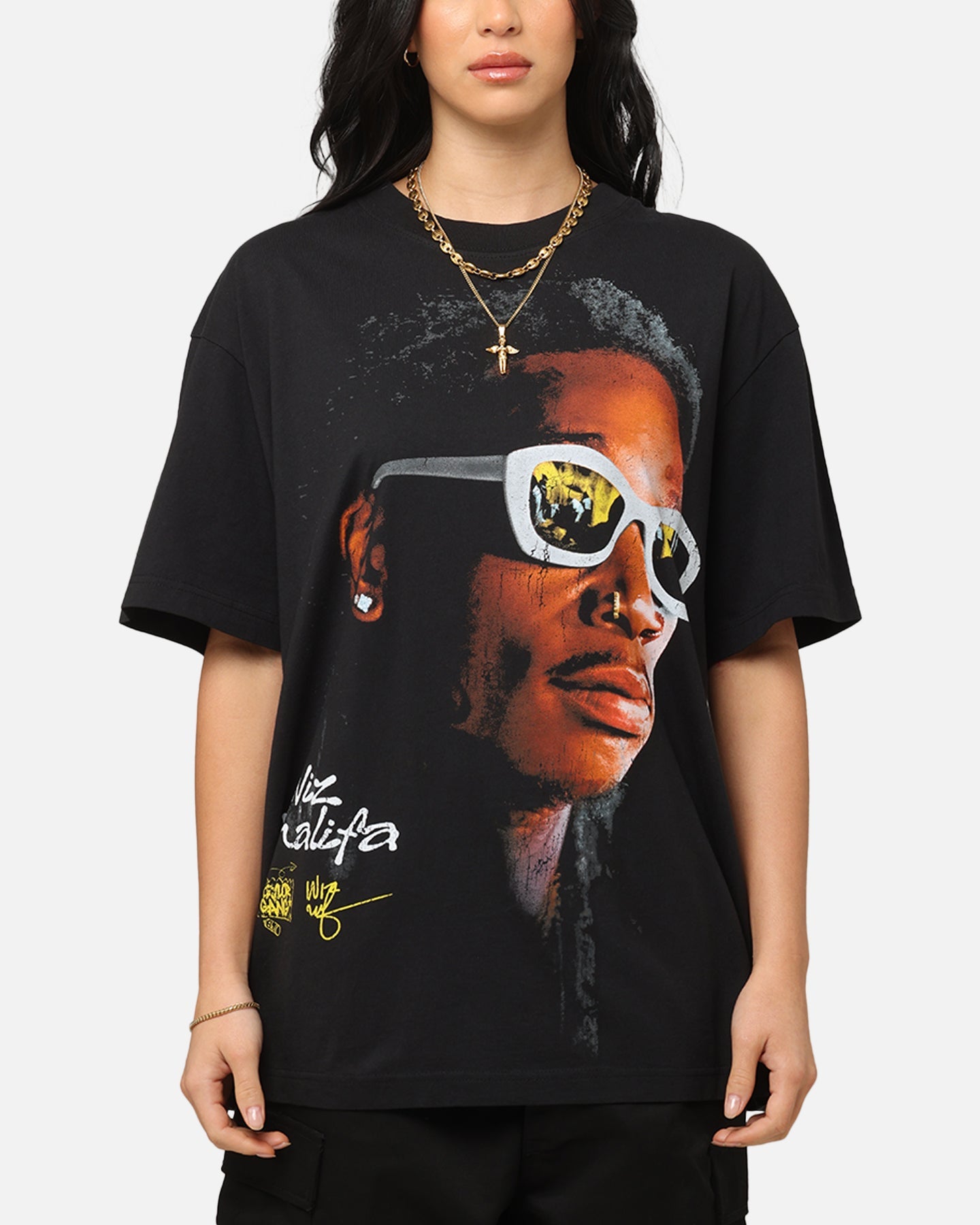 ID Supply Wiz Khalifa Taylor Gang Vision T-Shirt Black Style001