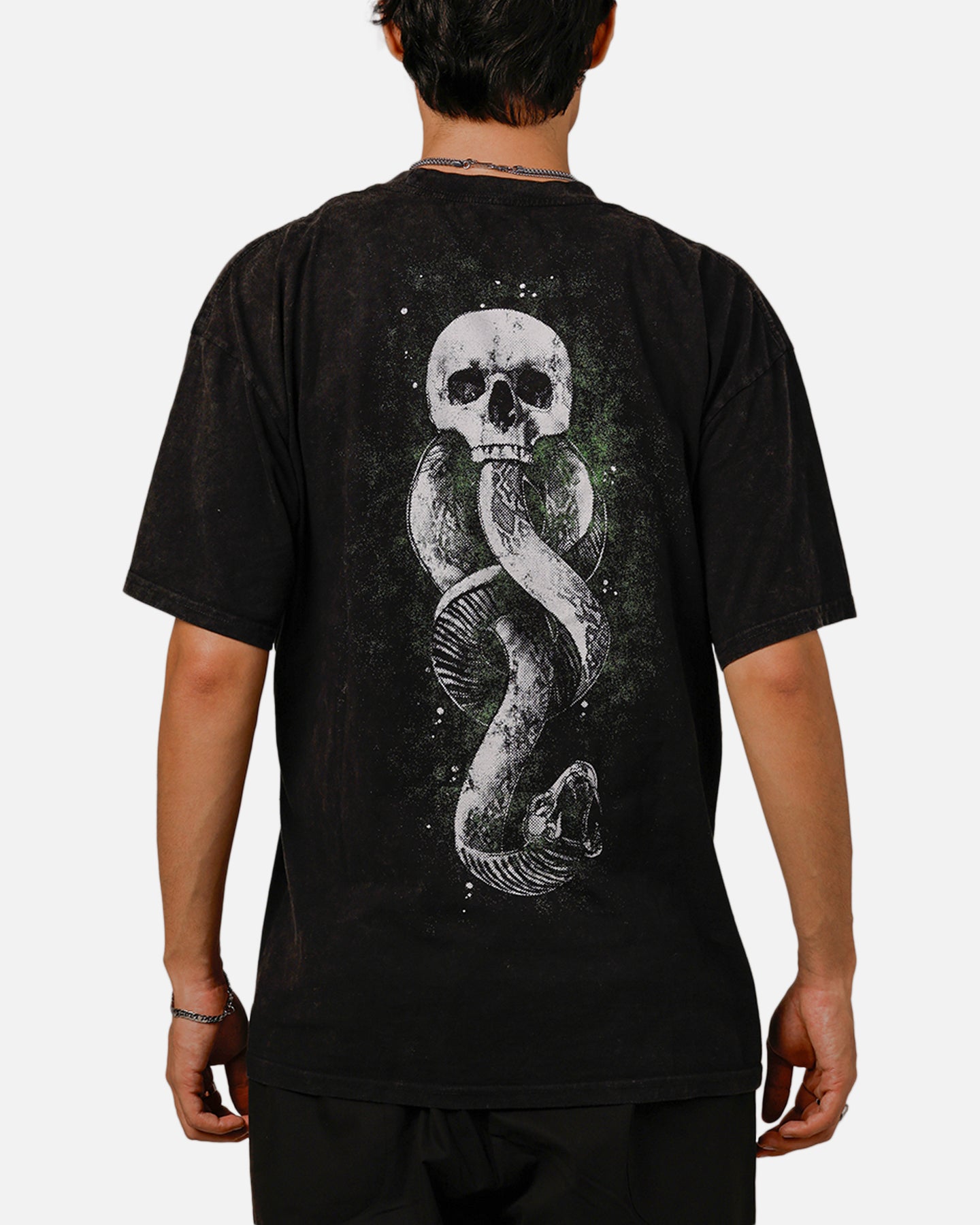 Goat Crew X Harry Potter Lord Voldemort Heavy T-Shirt Vintage Black