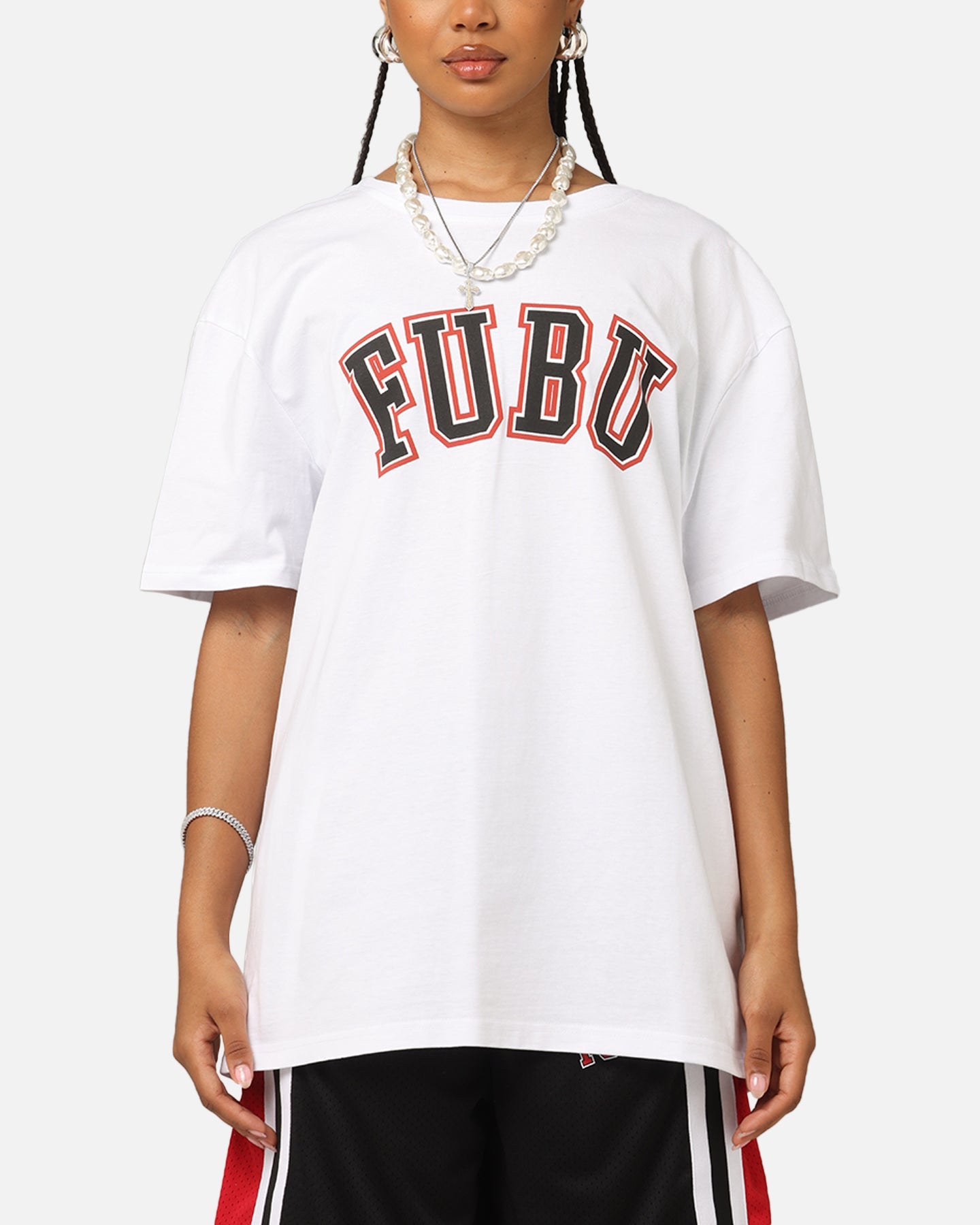 Fubu College T-Shirt White Style001