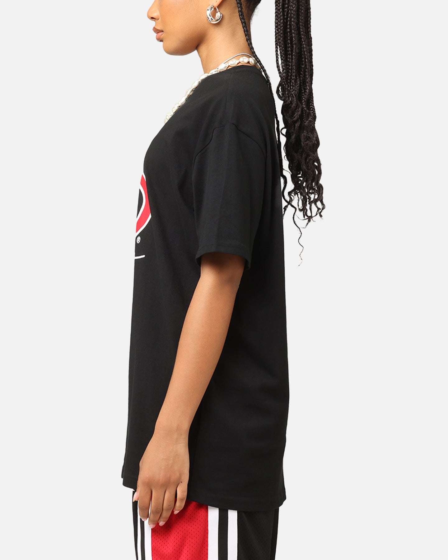 Fubu Basic T-Shirt Black/Red/White Style001