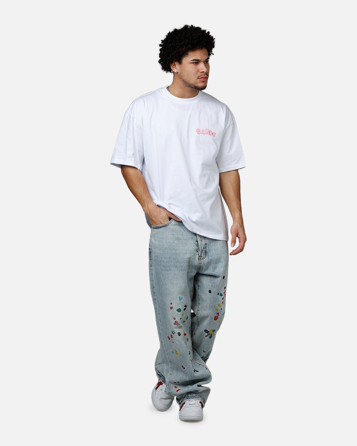 Carre Melted T-Shirt White