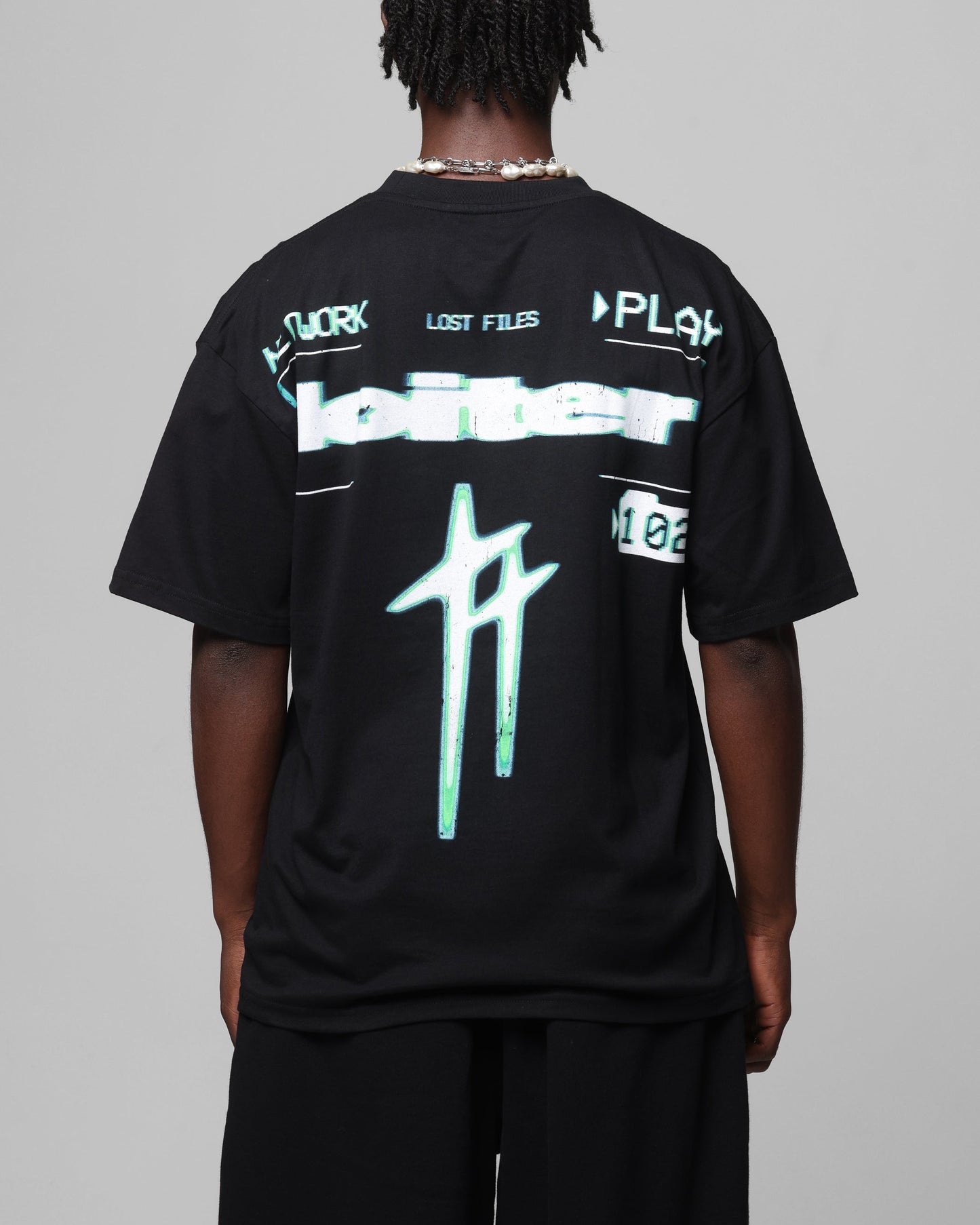Loiter Night Crawler Drop T-Shirt Black