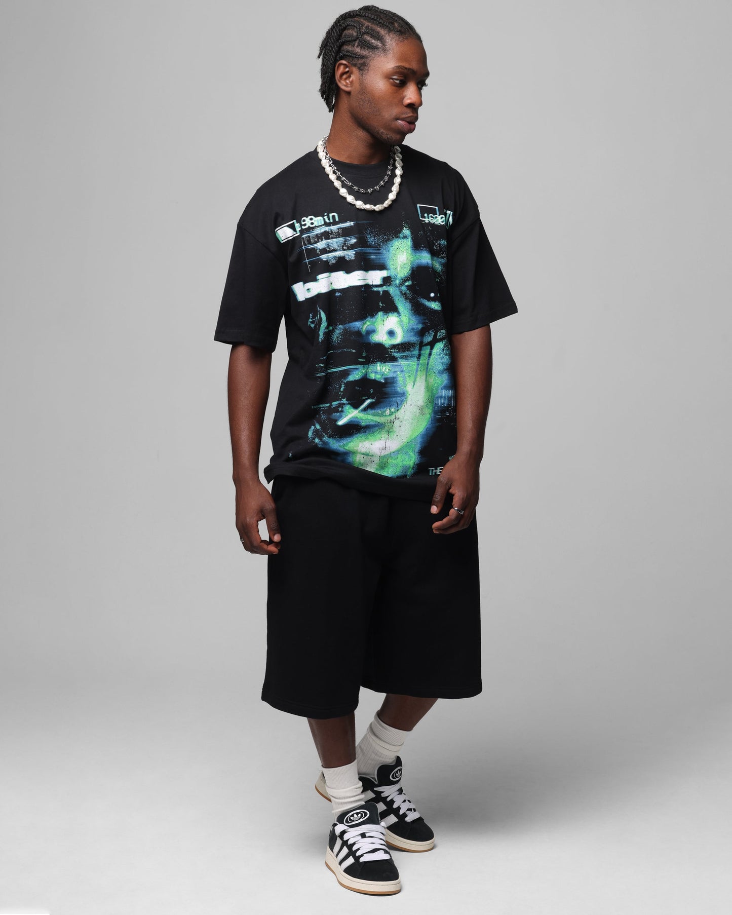 Loiter Night Crawler Drop T-Shirt Black