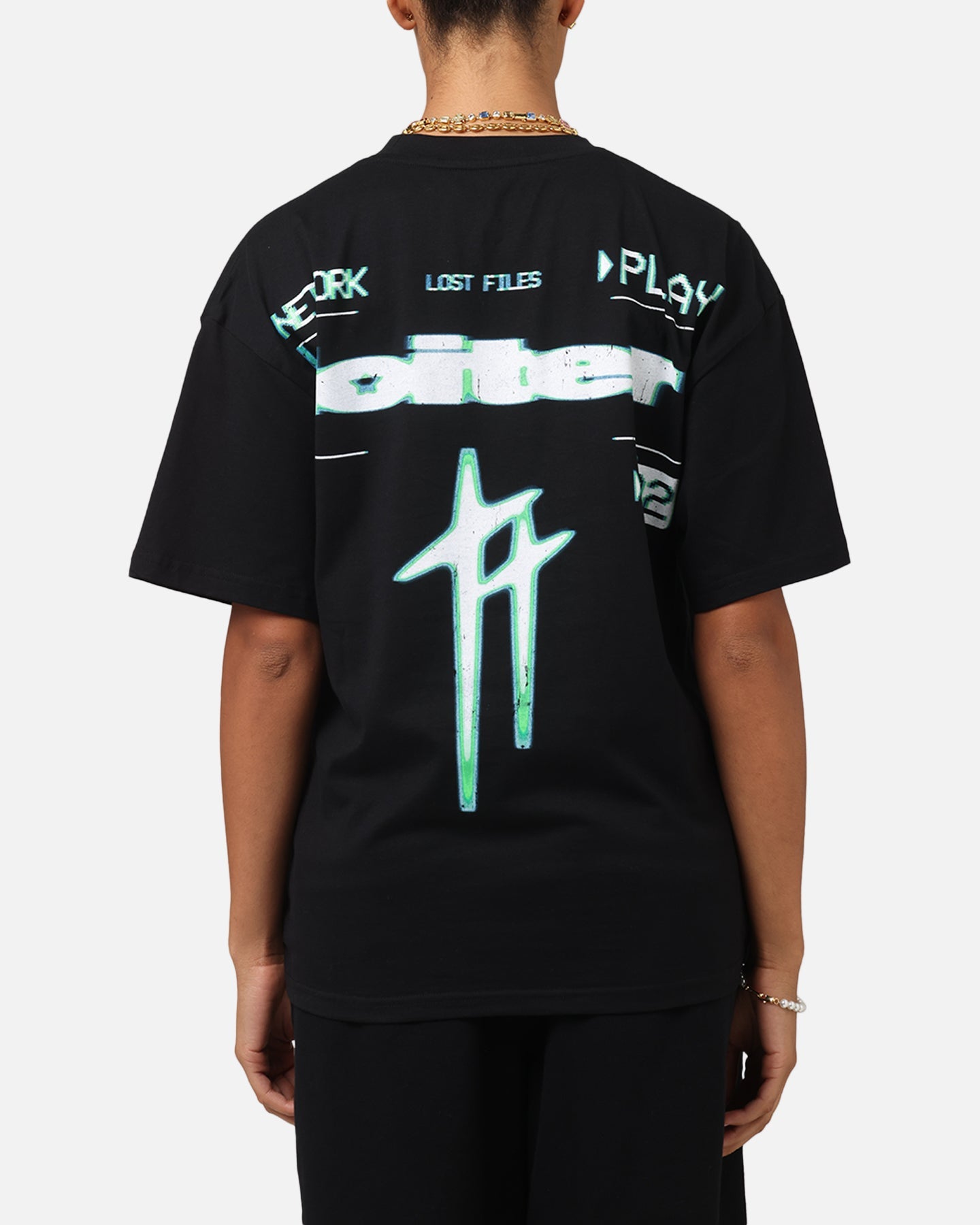 Loiter Night Crawler Drop T-Shirt Black Style001