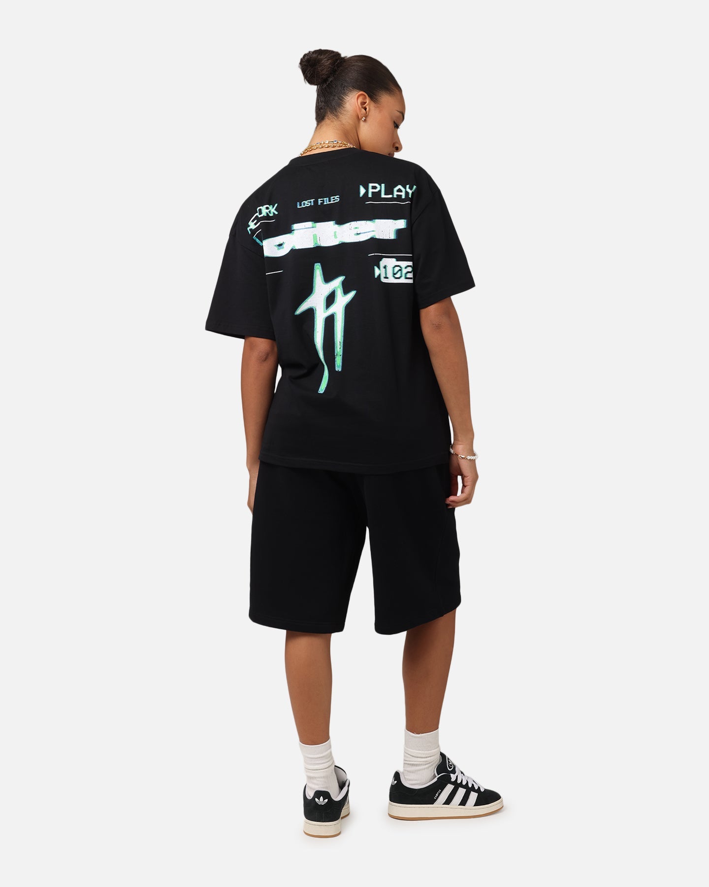 Loiter Night Crawler Drop T-Shirt Black Style001