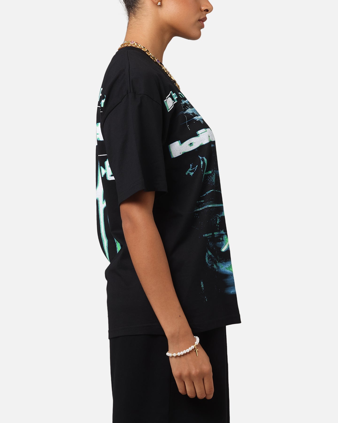 Loiter Night Crawler Drop T-Shirt Black Style001