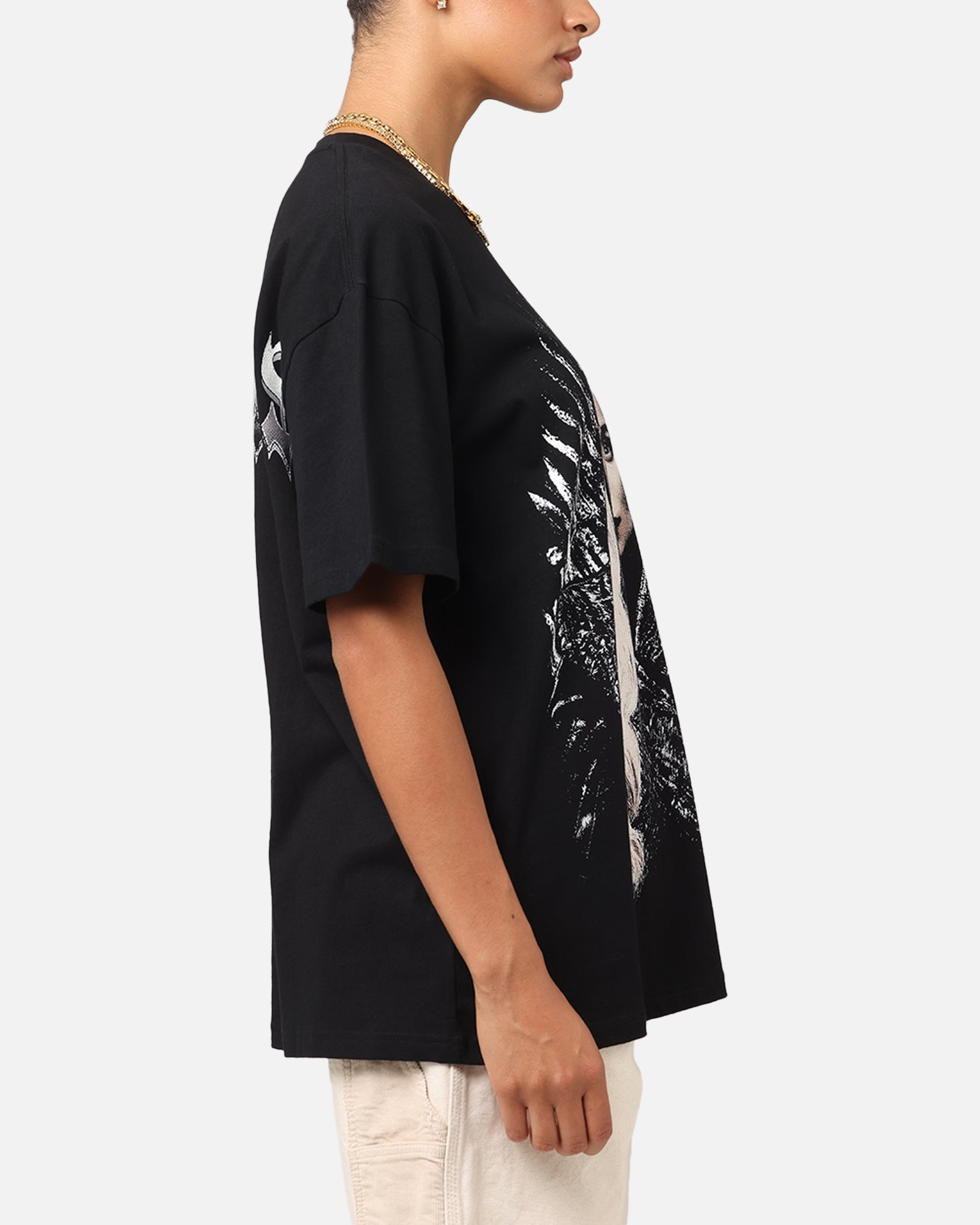 Goat Crew X Game Of Thrones Mother Of Dragons Heavy T-Shirt Black Style001