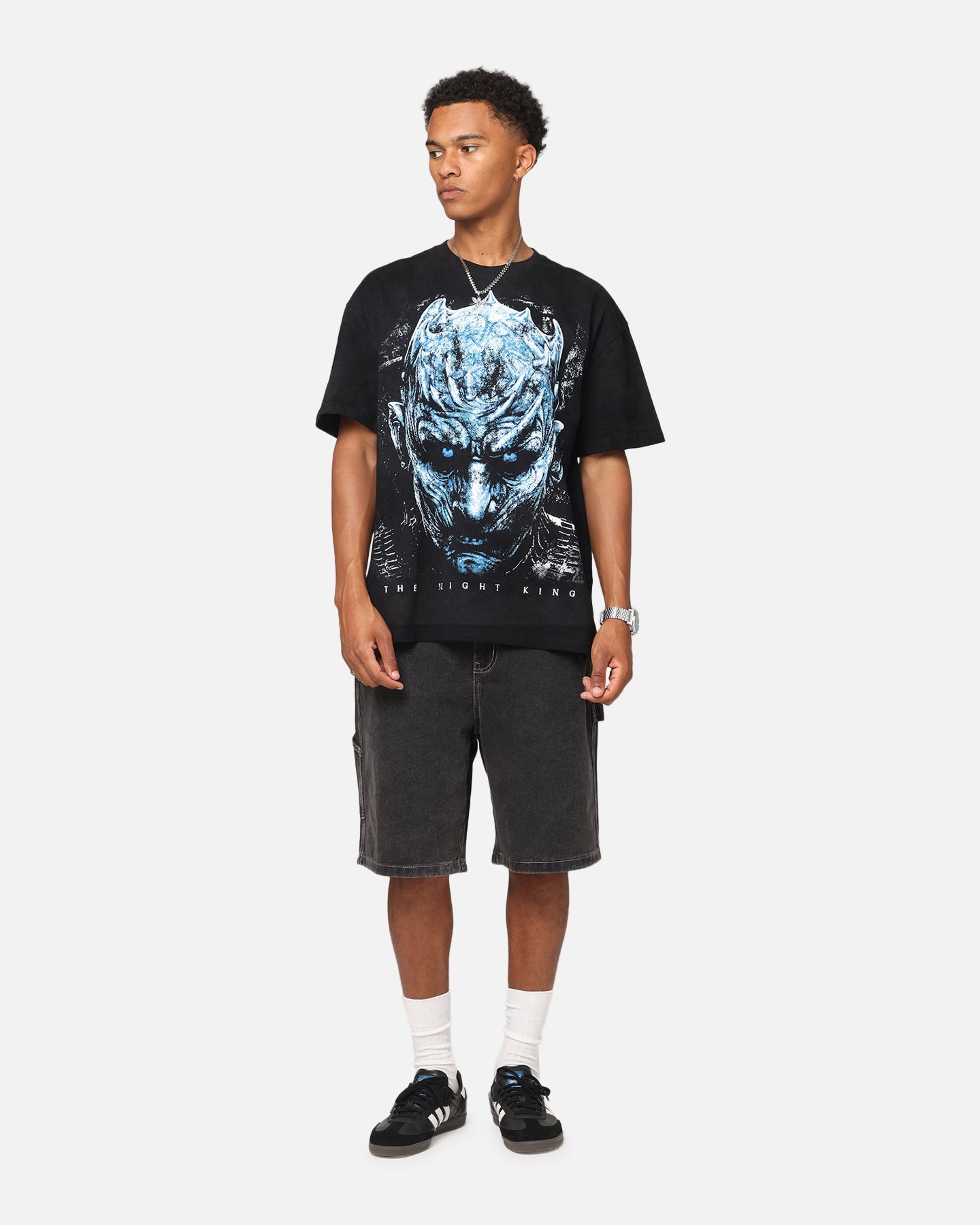 Goat Crew X Game Of Thrones Night Kings Heavy T-Shirt Black