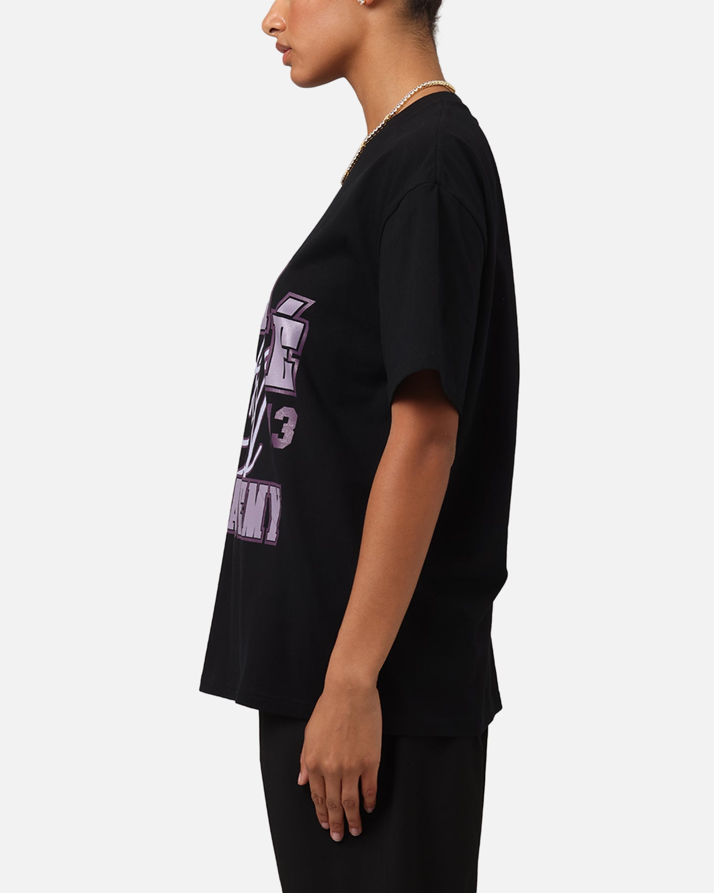 Carre Rising Heavy T-Shirt Black Style001