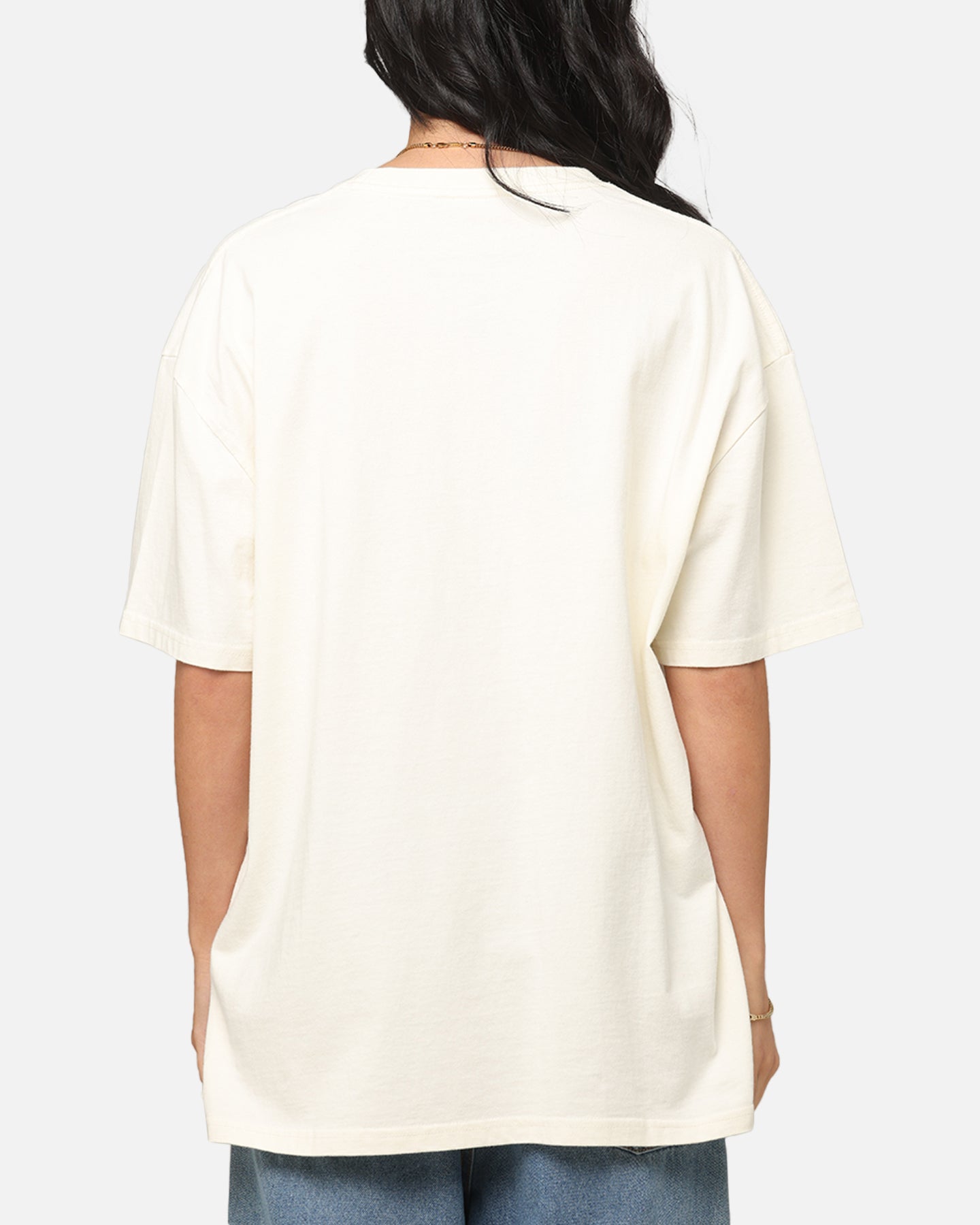 Culture Kings Boxy T-Shirt Off White Style001