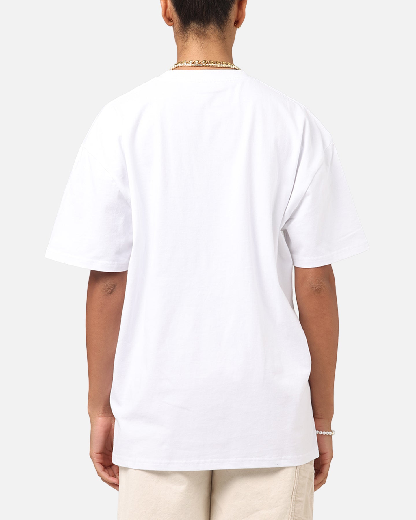 Culture Kings Boxy T-Shirt White Style001