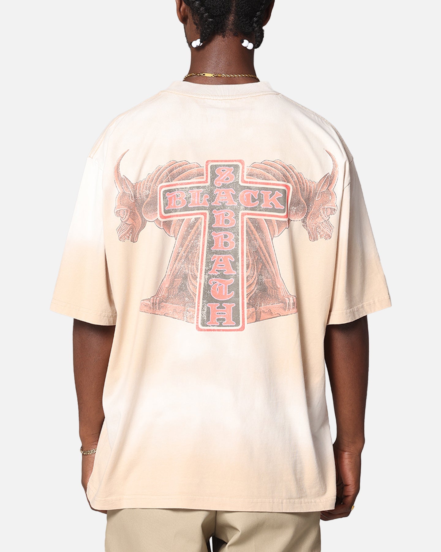 Black Sabbath The Cross Vintage T-Shirt Sand