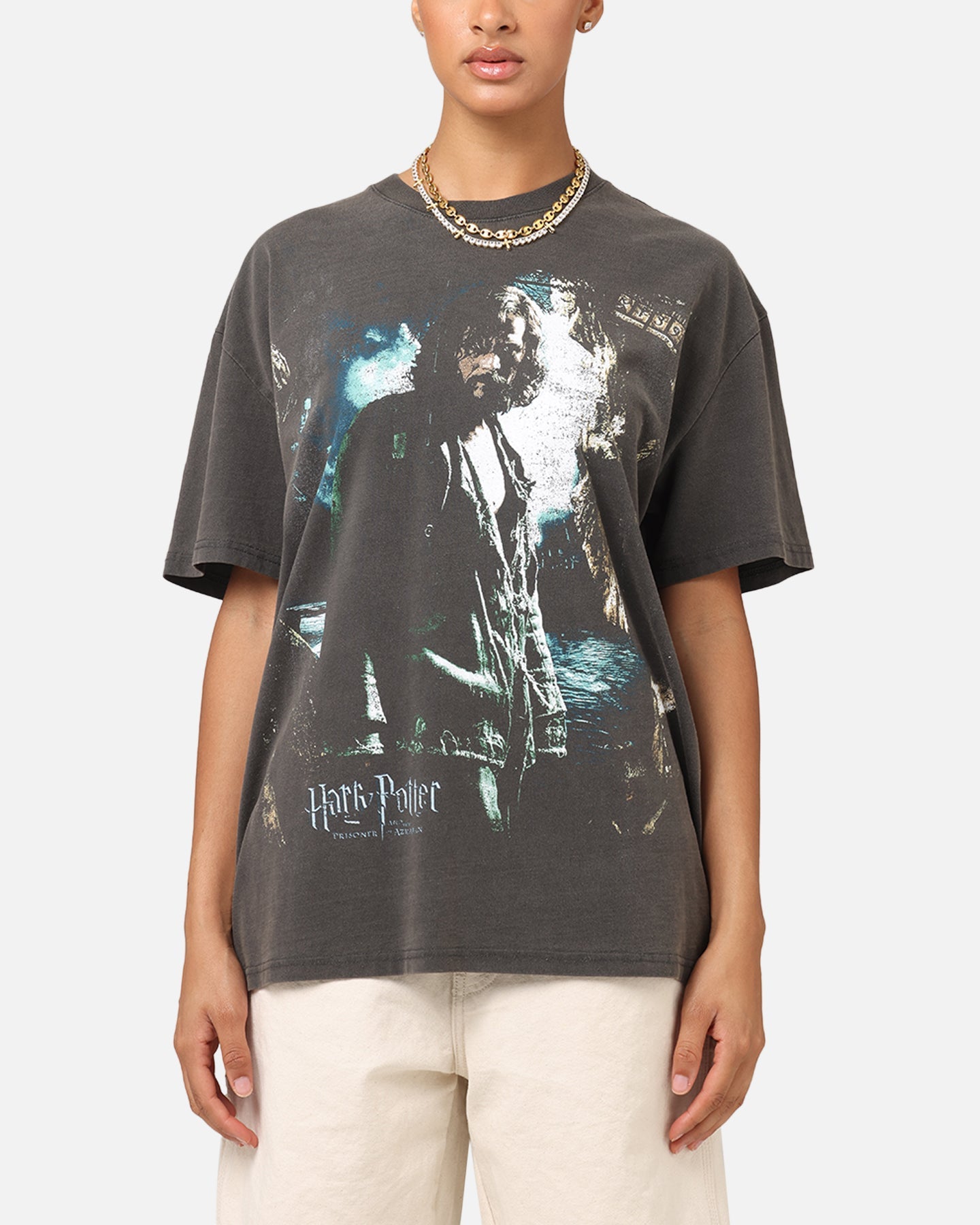 Goat Crew X Harry Potter Sirius Heavy T-Shirt Black Wash Style001