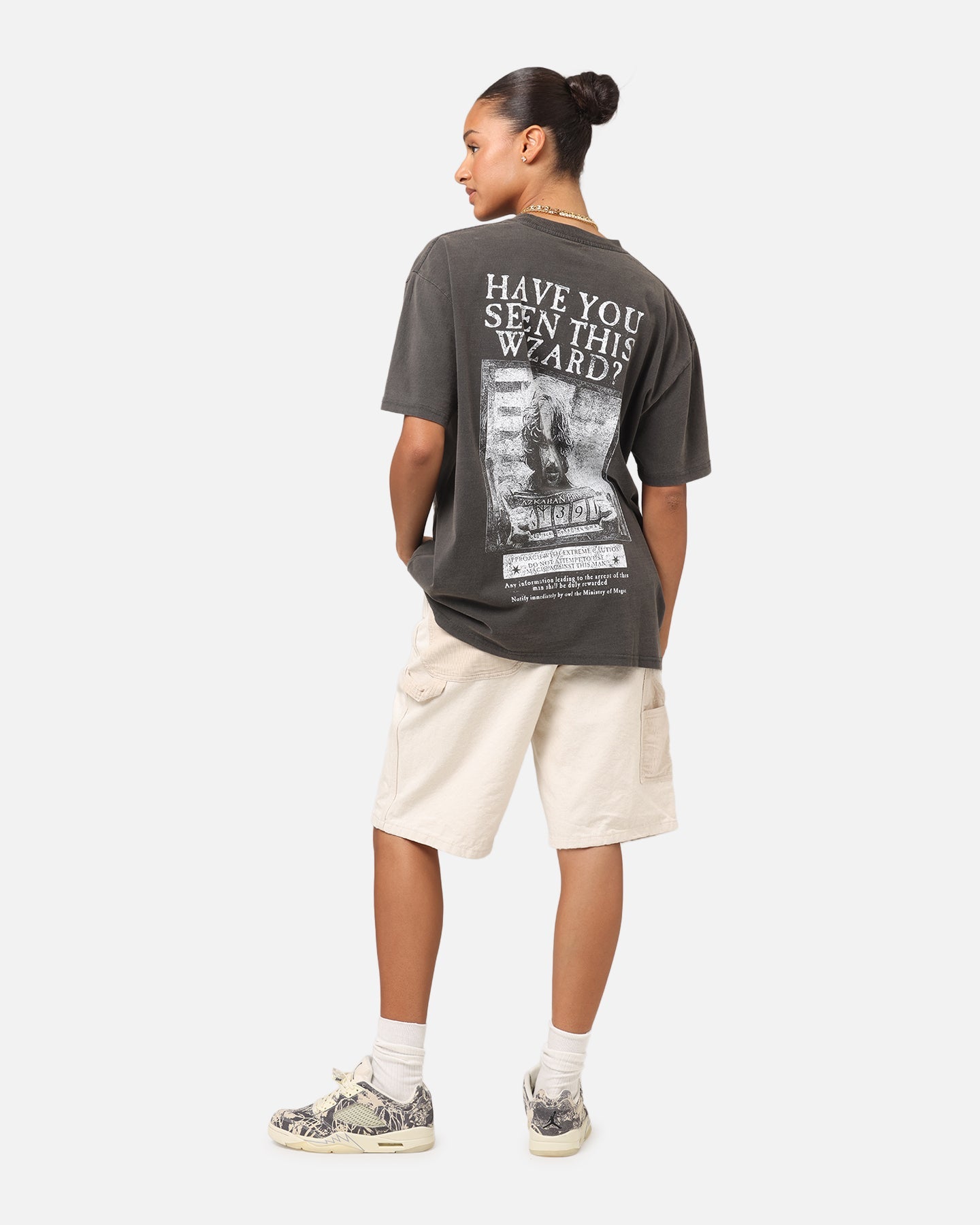 Goat Crew X Harry Potter Sirius Heavy T-Shirt Black Wash Style001