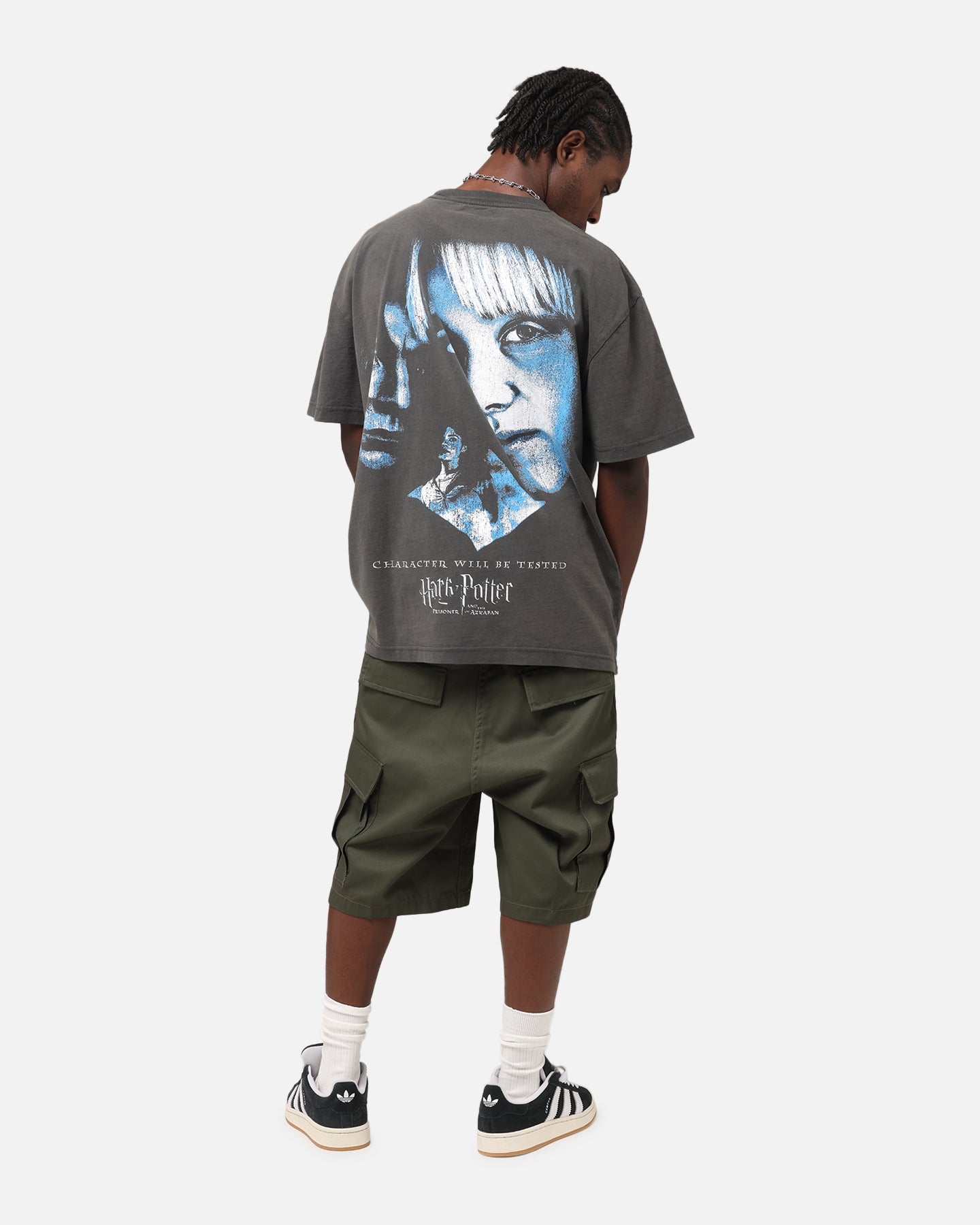 Goat Crew X Harry Potter Snape Poster Heavy T-Shirt Black Wash