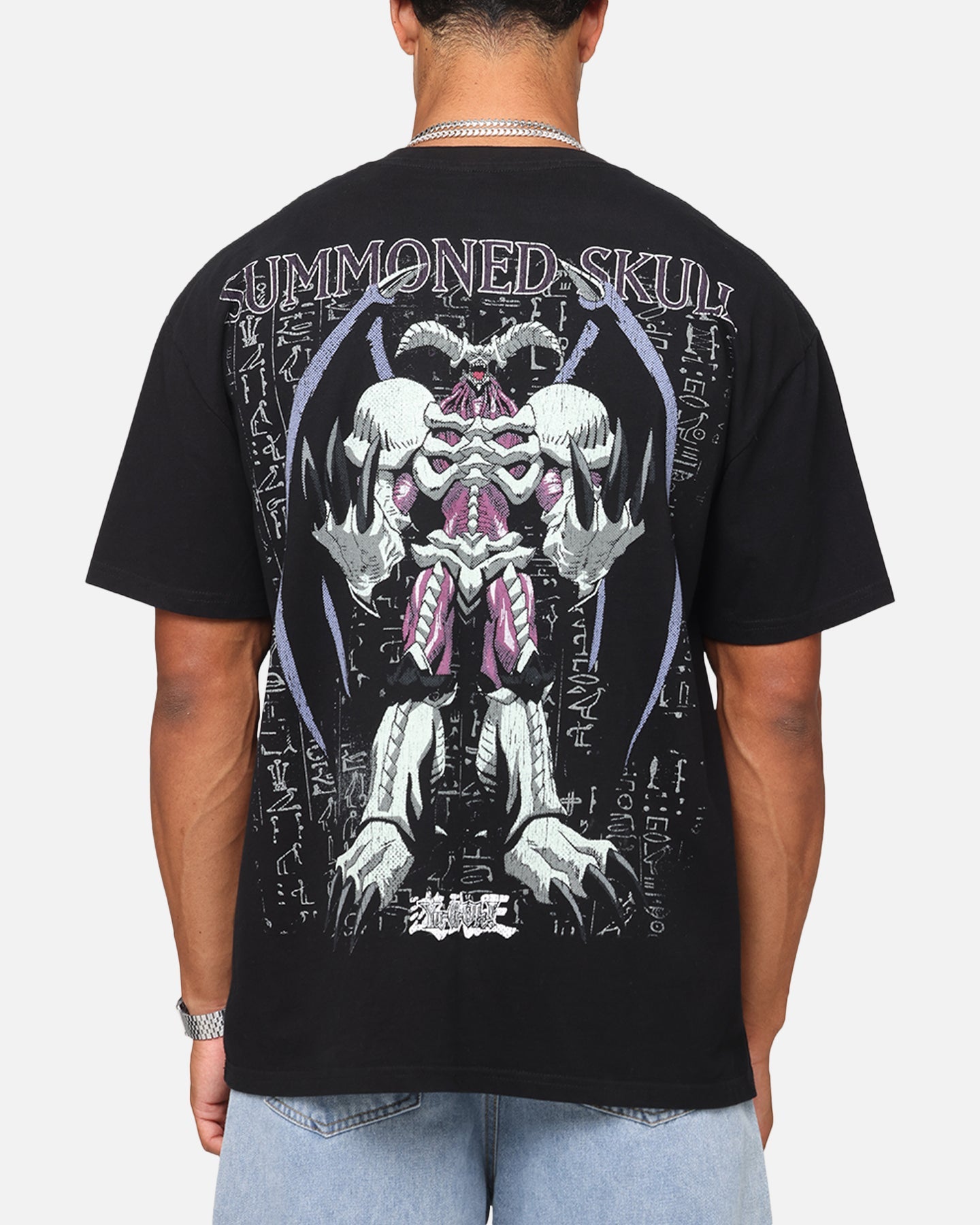 Goat Crew X Yu-Gi-Oh! Summon Skull Heavy T-Shirt Black
