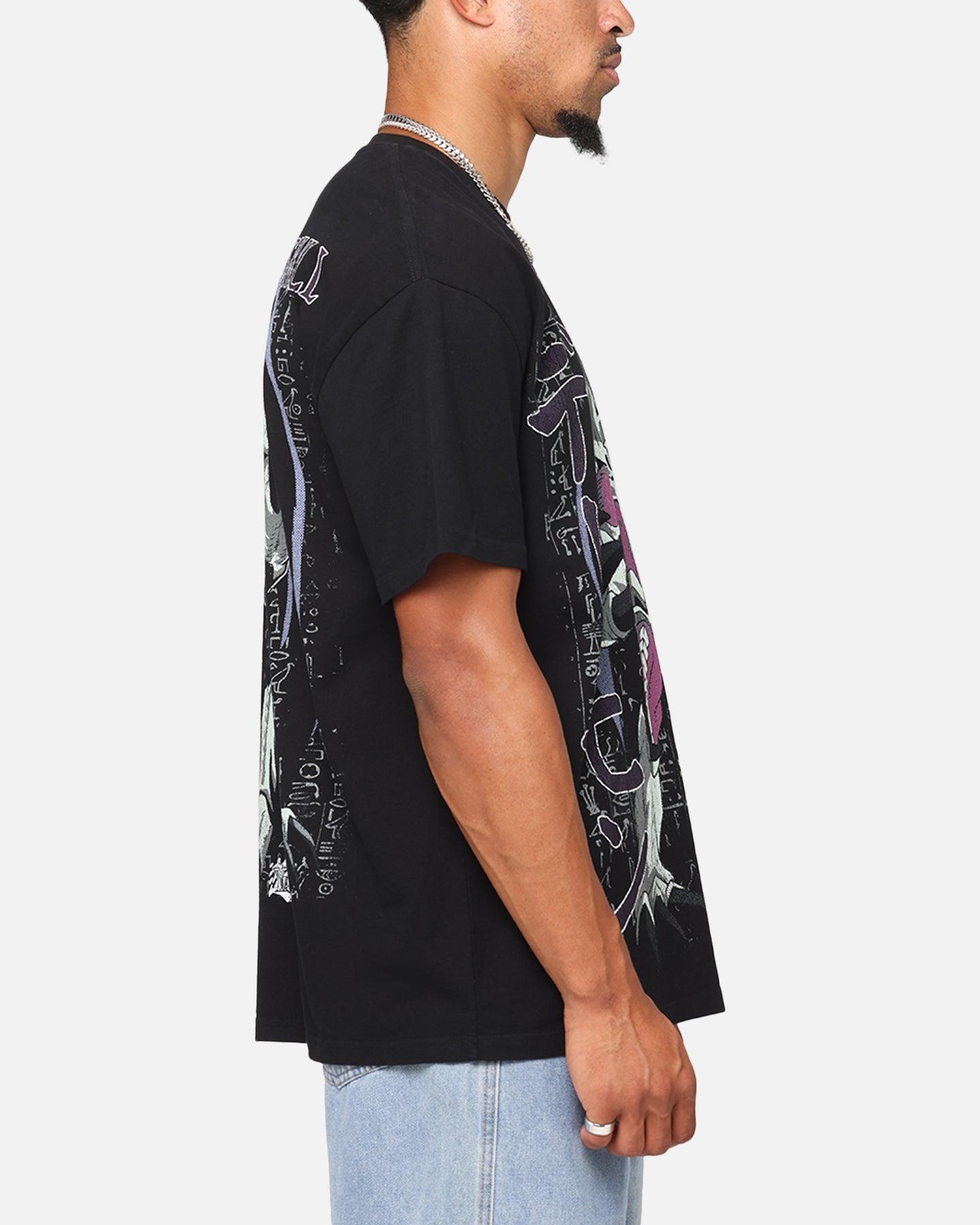Goat Crew X Yu-Gi-Oh! Summon Skull Heavy T-Shirt Black