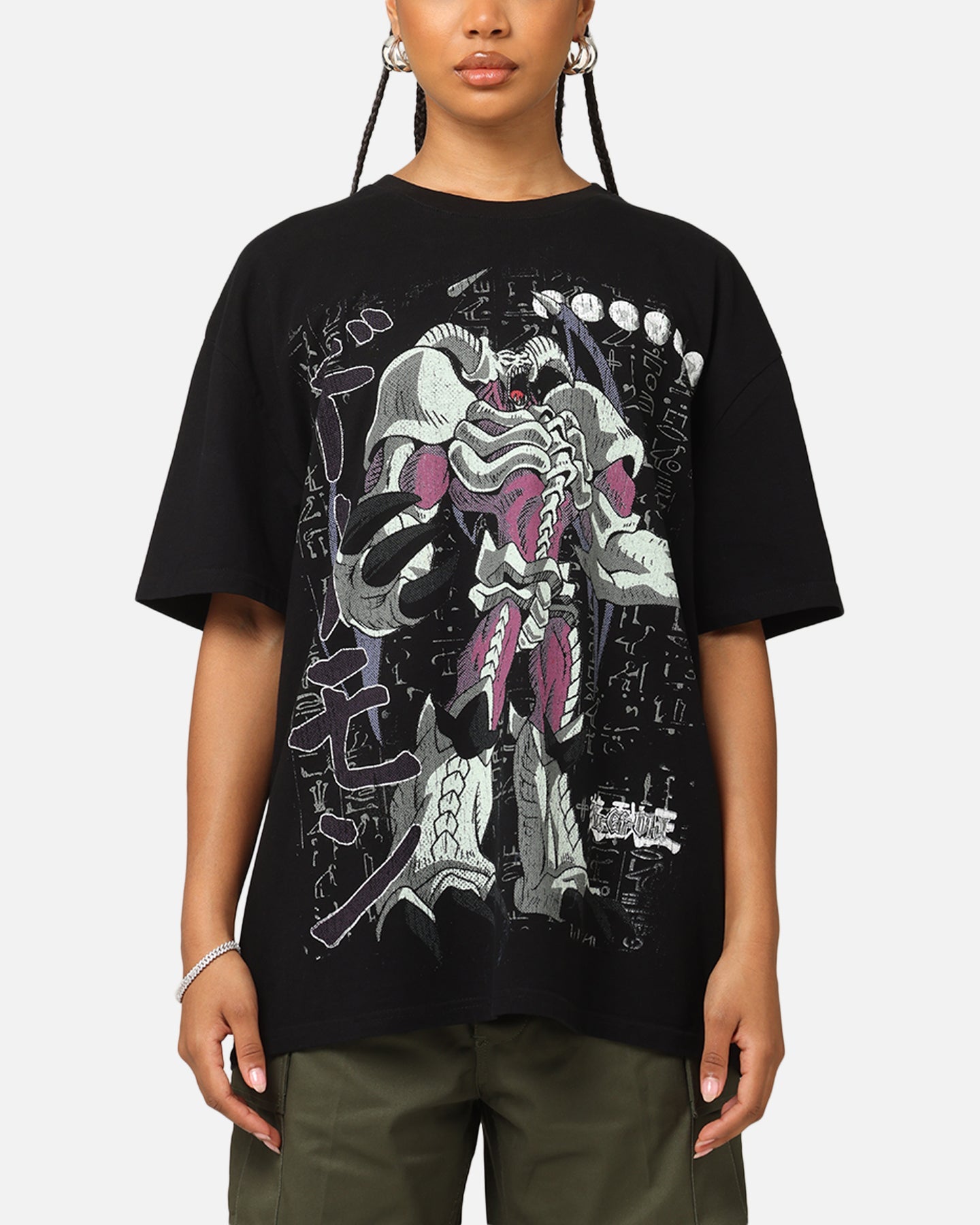 Goat Crew X Yu-Gi-Oh! Summon Skull Heavy T-Shirt Black Style001