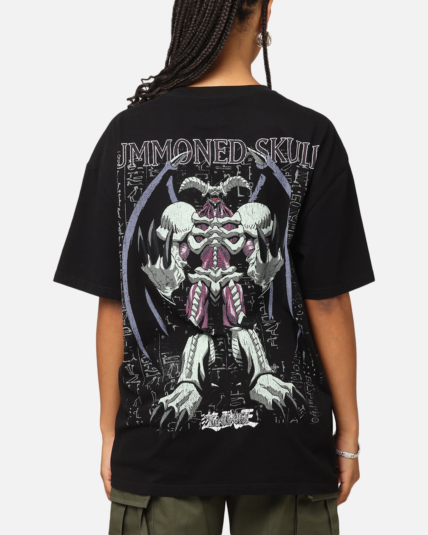 Goat Crew X Yu-Gi-Oh! Summon Skull Heavy T-Shirt Black Style001