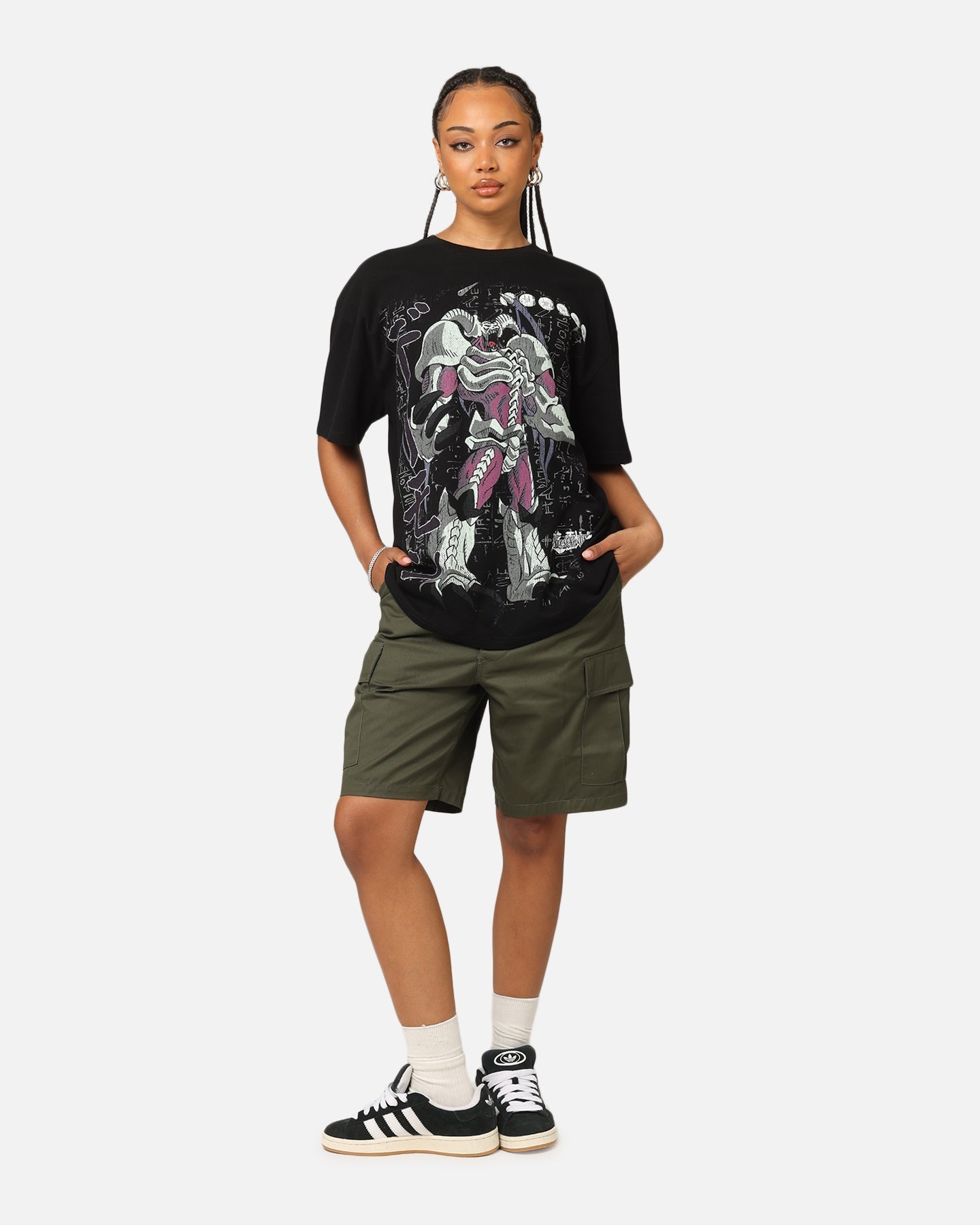 Goat Crew X Yu-Gi-Oh! Summon Skull Heavy T-Shirt Black Style001