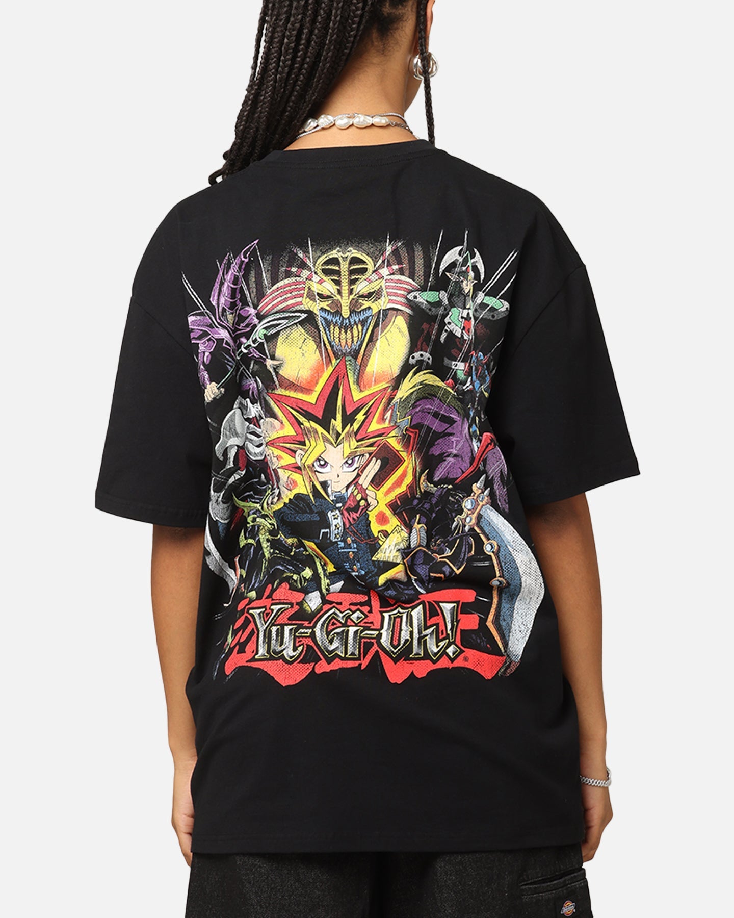 Goat Crew X Yu-Gi-Oh! Yugi Mutou Heavy T-Shirt Black Style001
