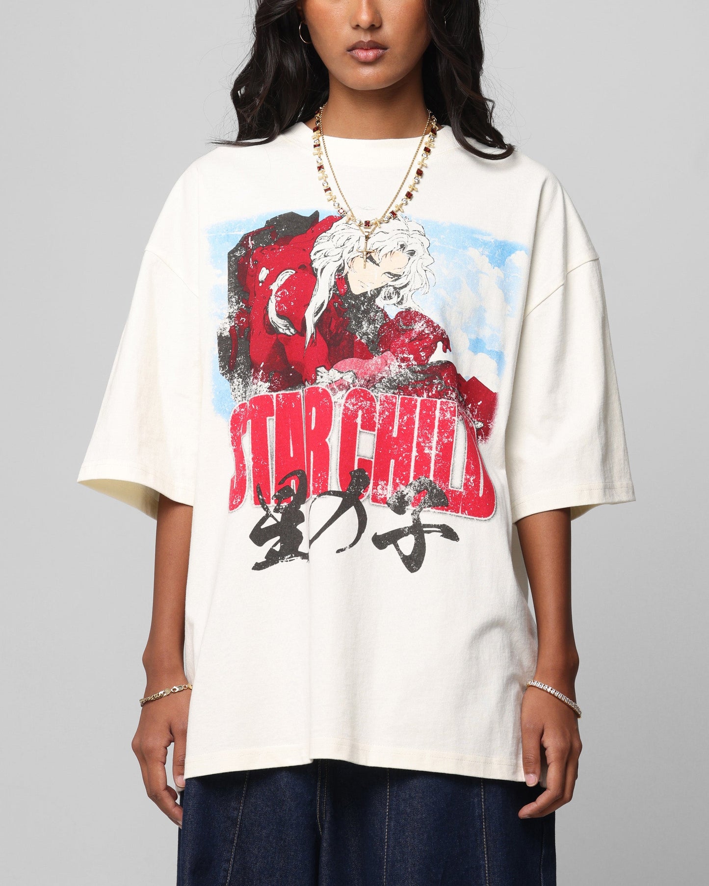 Loiter Sebastian Vintage T-Shirt Off White Style001