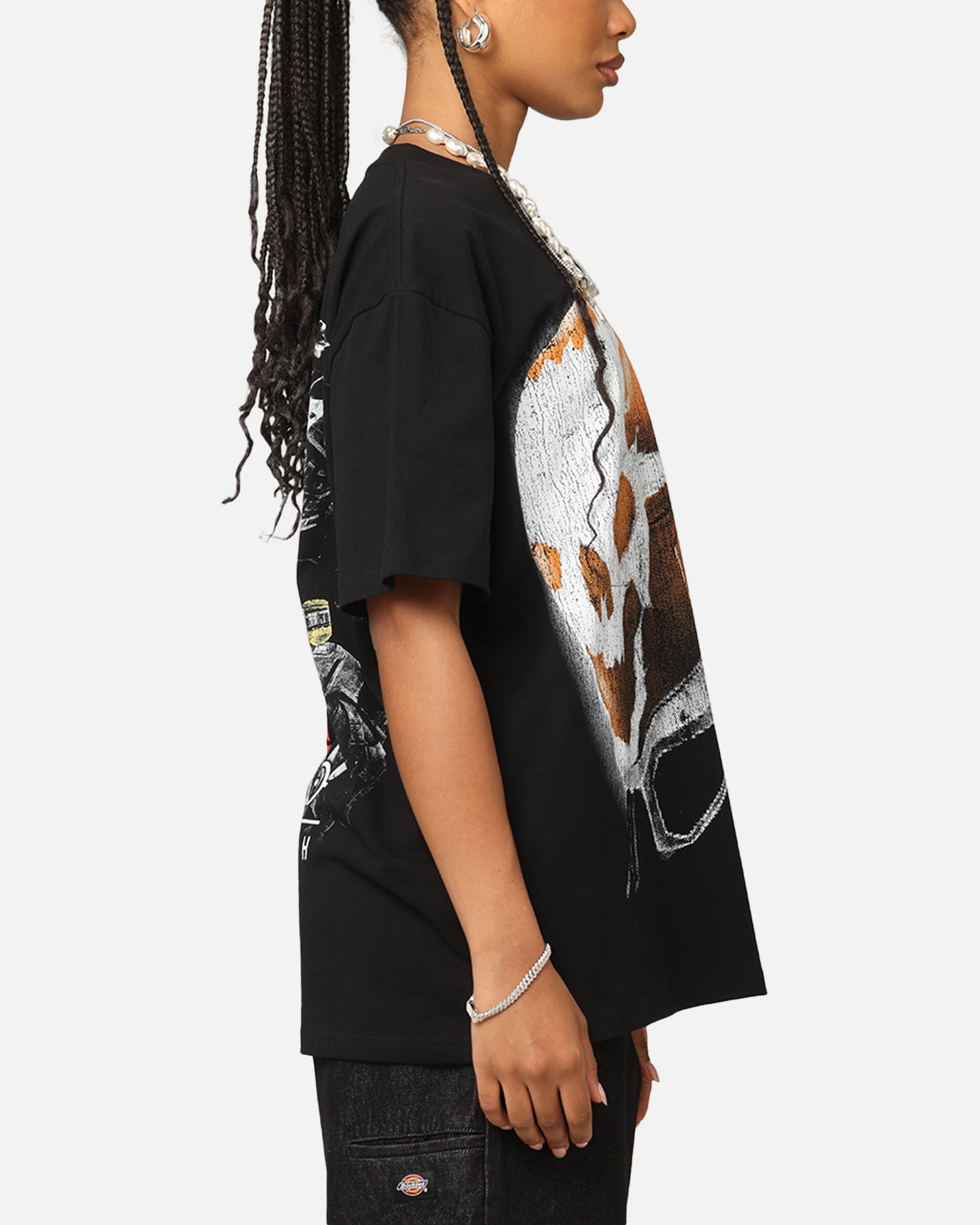 Goat Crew X Halo Halo Reach Emile Big Head Heavyweight T-Shirt Black Style001