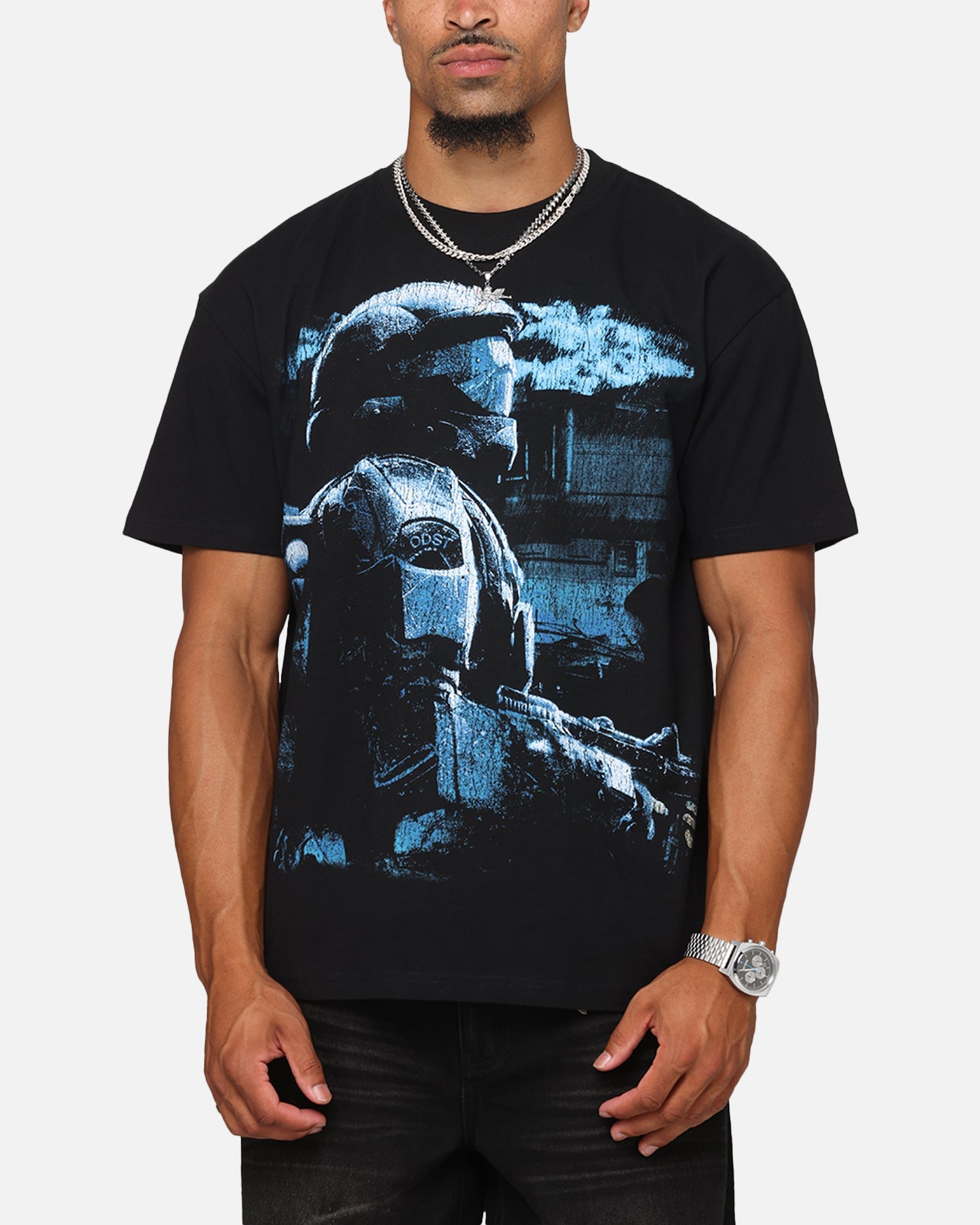 Goat Crew X Halo Halo ODST Heavyweight T-Shirt Black