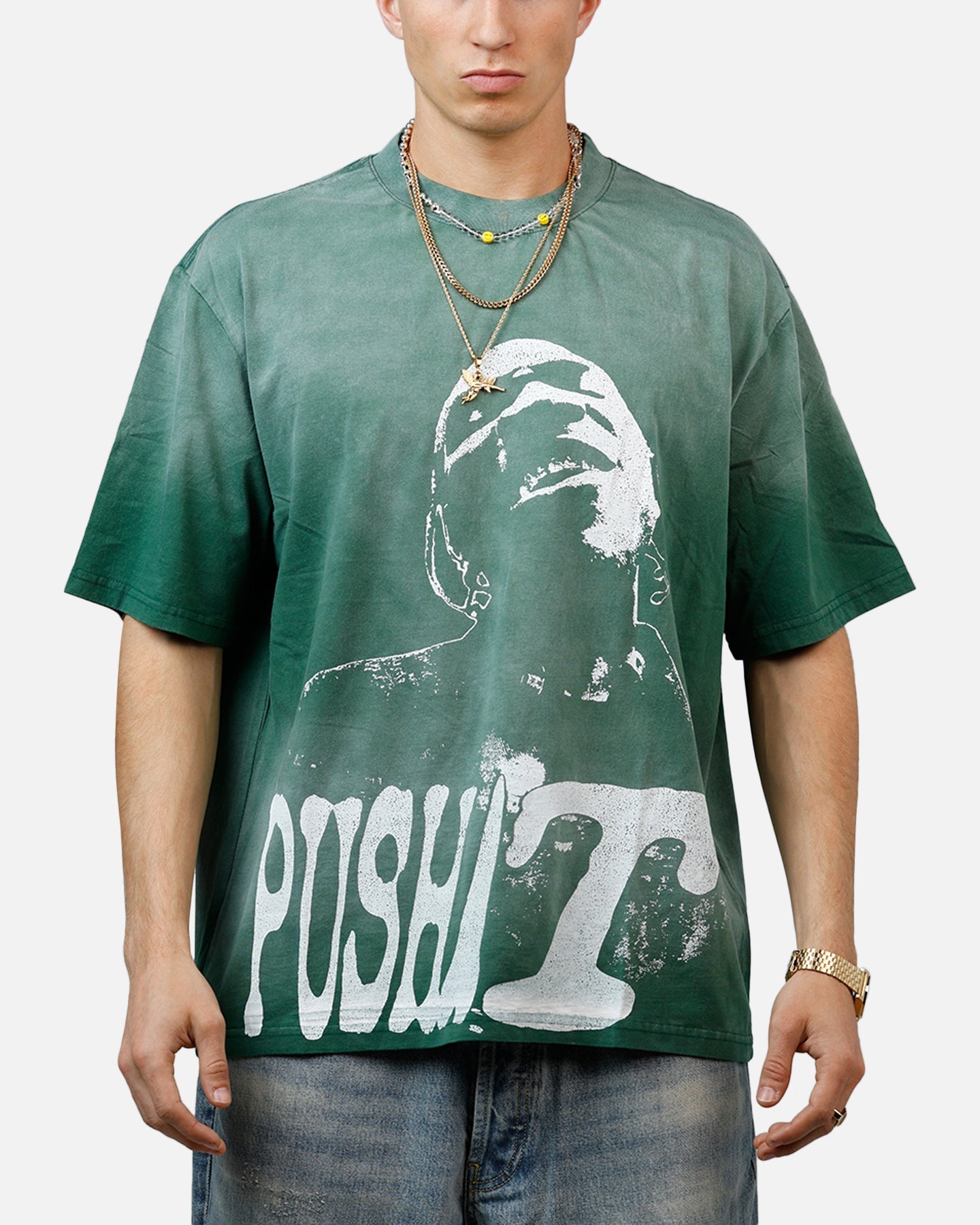 Bravado Pusha T T-Shirt Washed Black
